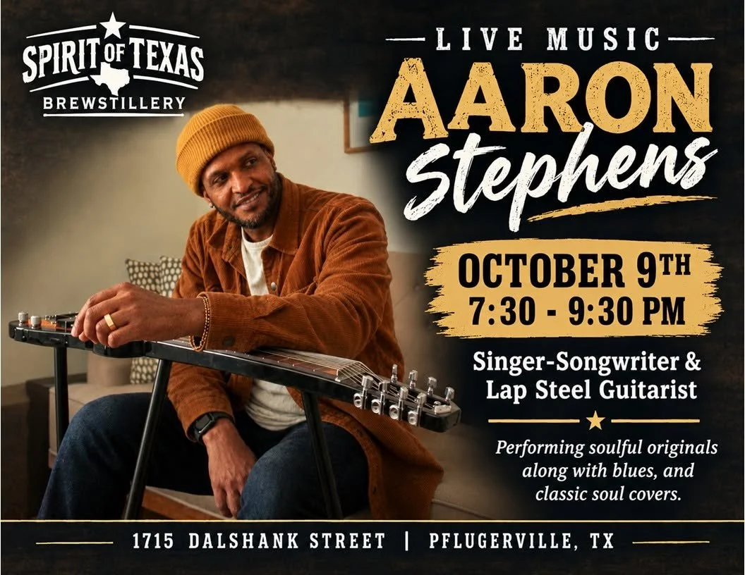 Aaron Stephens Live at Spirit of Texas | Pflugerville