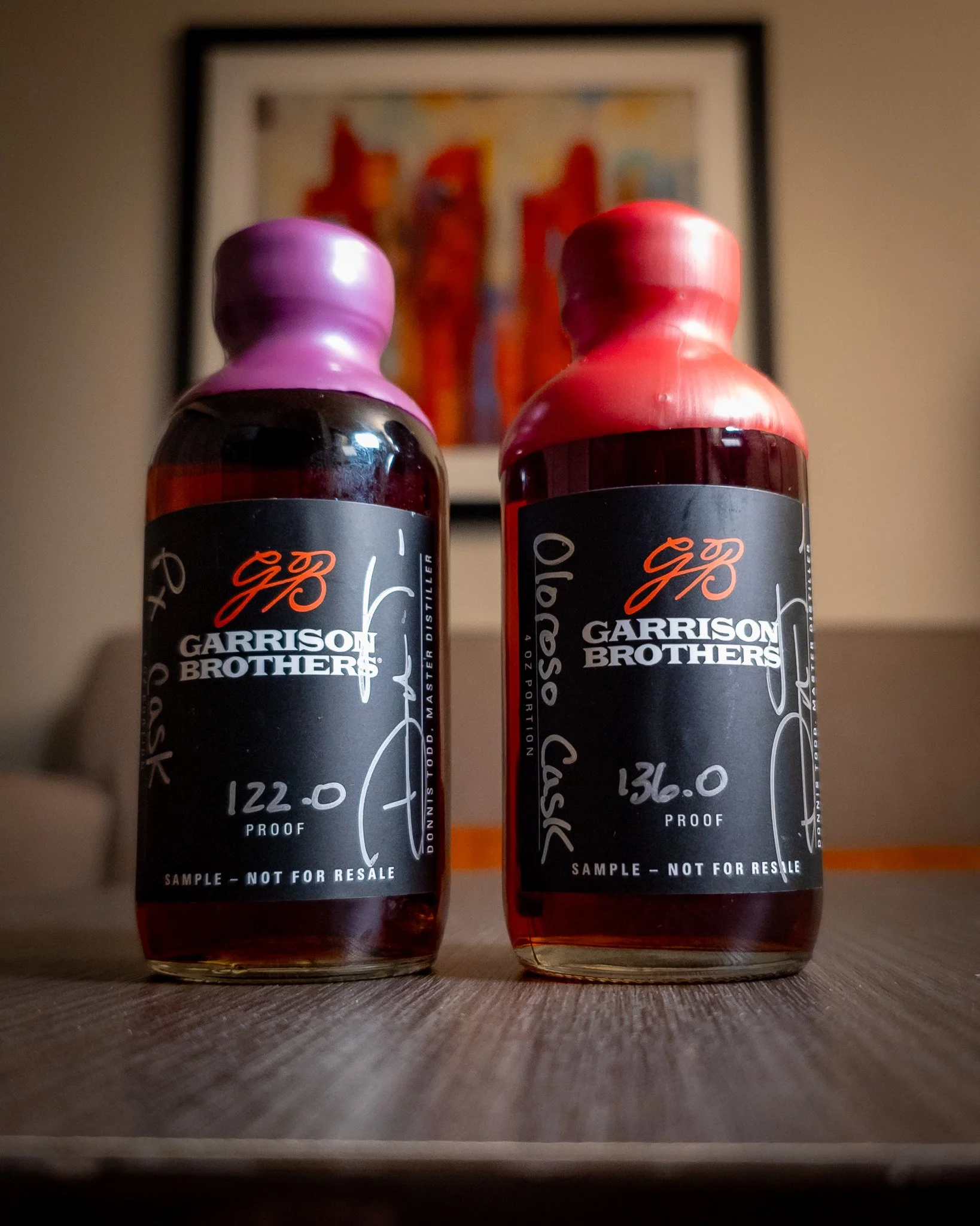 Garrison Brothers Oloroso and Pedro Ximénez Finished Cask Strength Bourbon Reviews