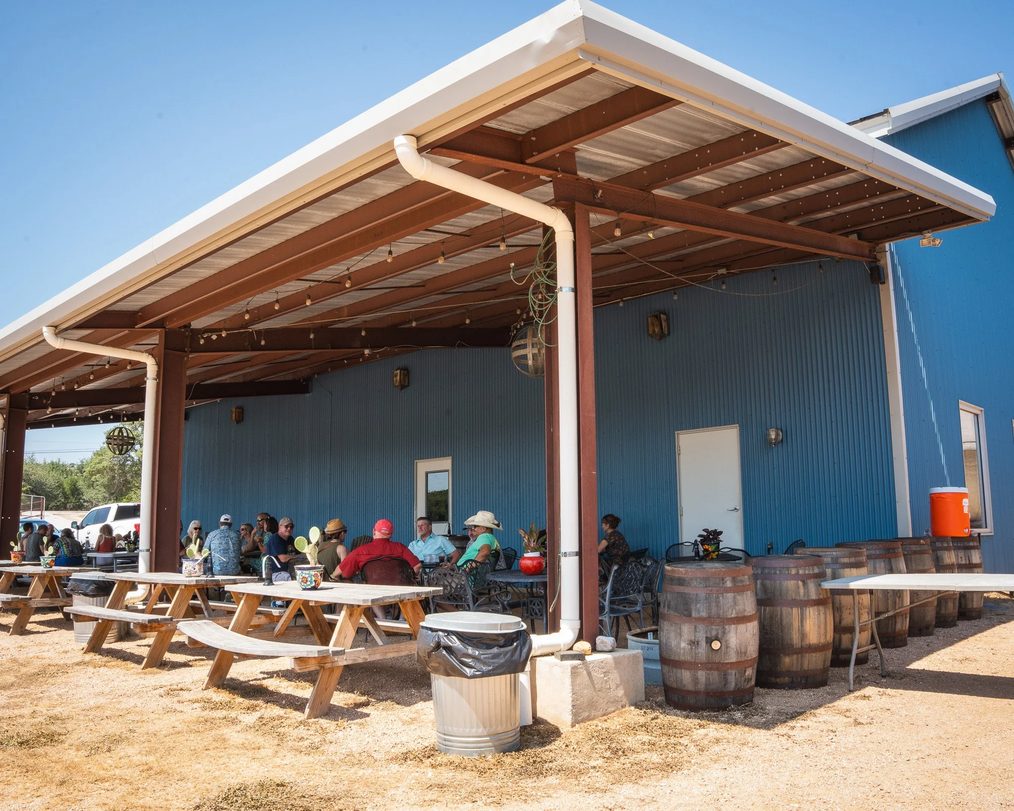The Patio at Andalusia Whiskey Co,
