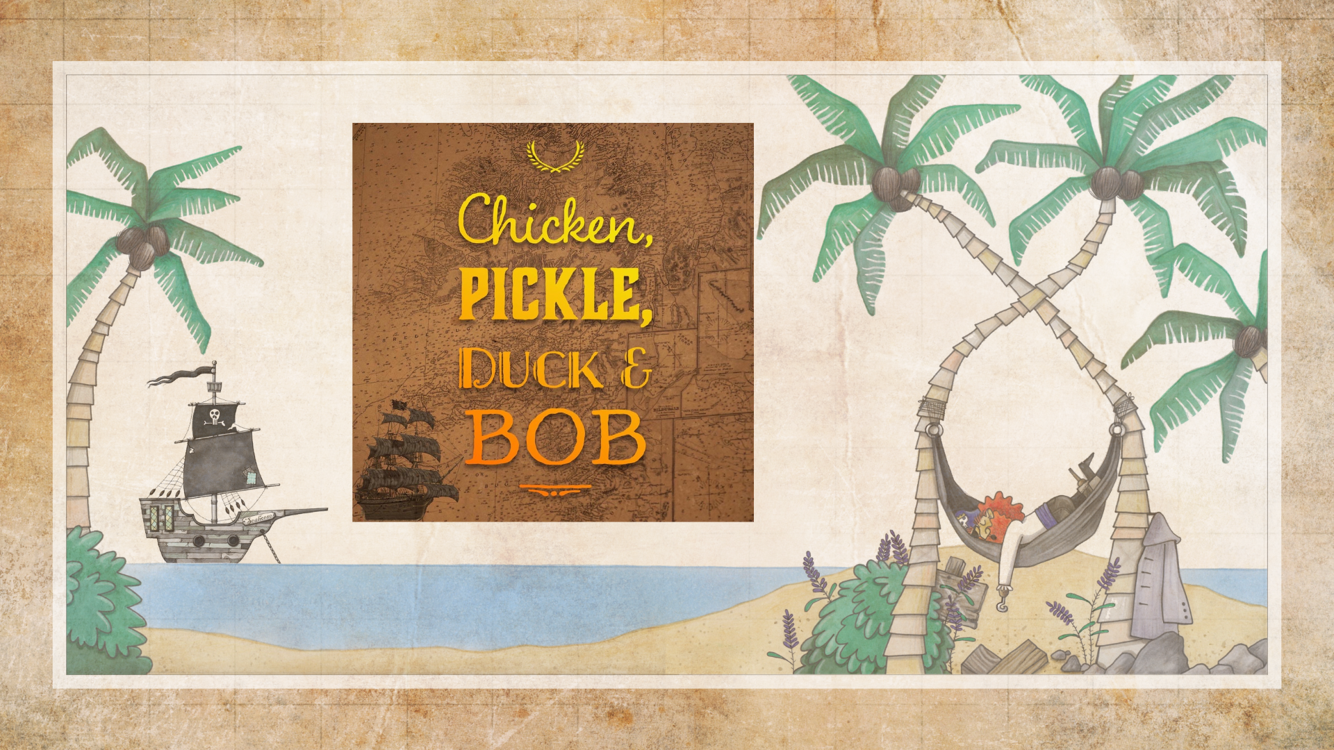 Chicken, Pickle, Duck &amp; Bob