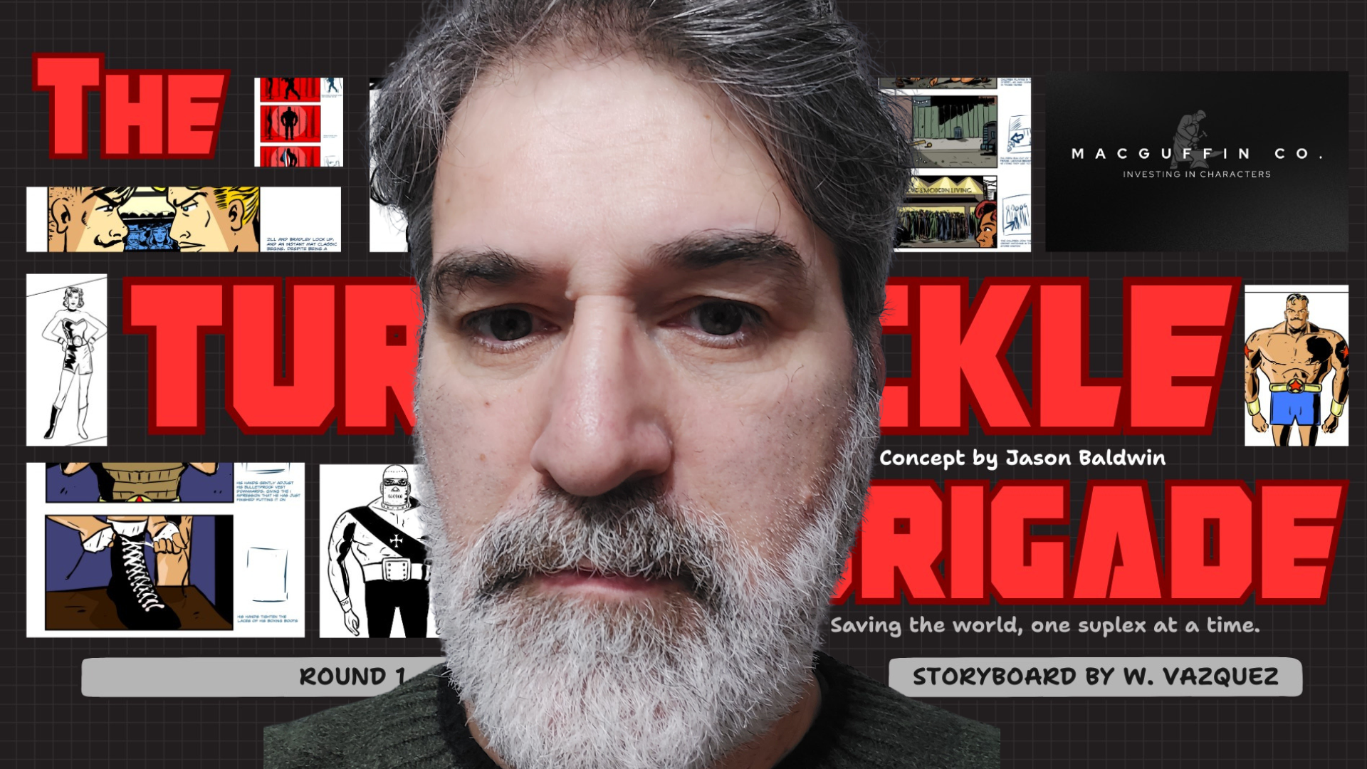 Macguffin Co. Welcomes Artist Walter Vazquez to The Turnbuckle Brigade