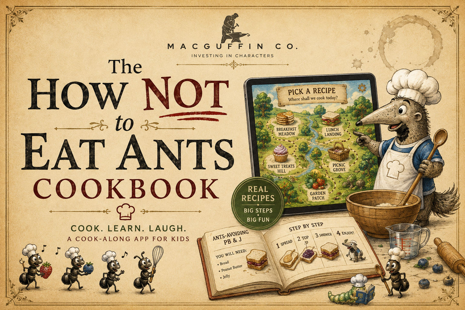 How Not to Eat Ants - The Cookbook App (Beta)
