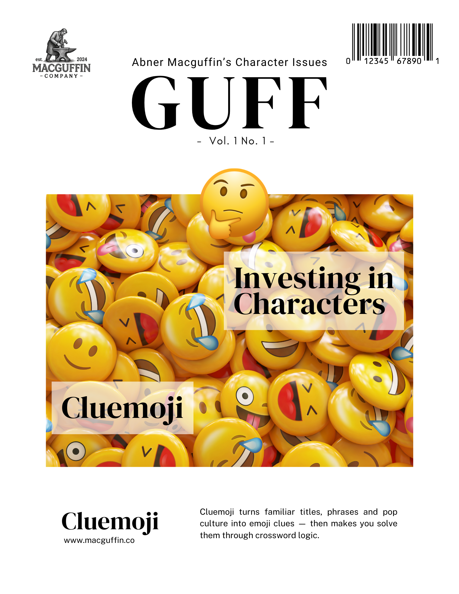 GUFF 1: Cluemoji