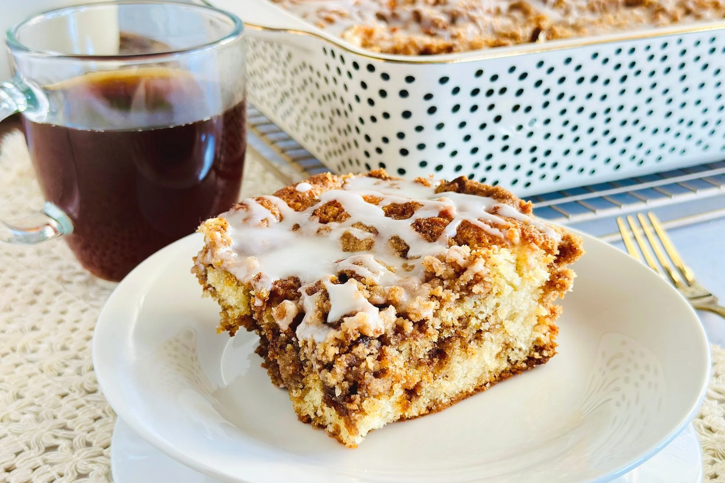 Extra Crumb Cinnamon Roll Coffee Cake CHYNA B S SWEETS