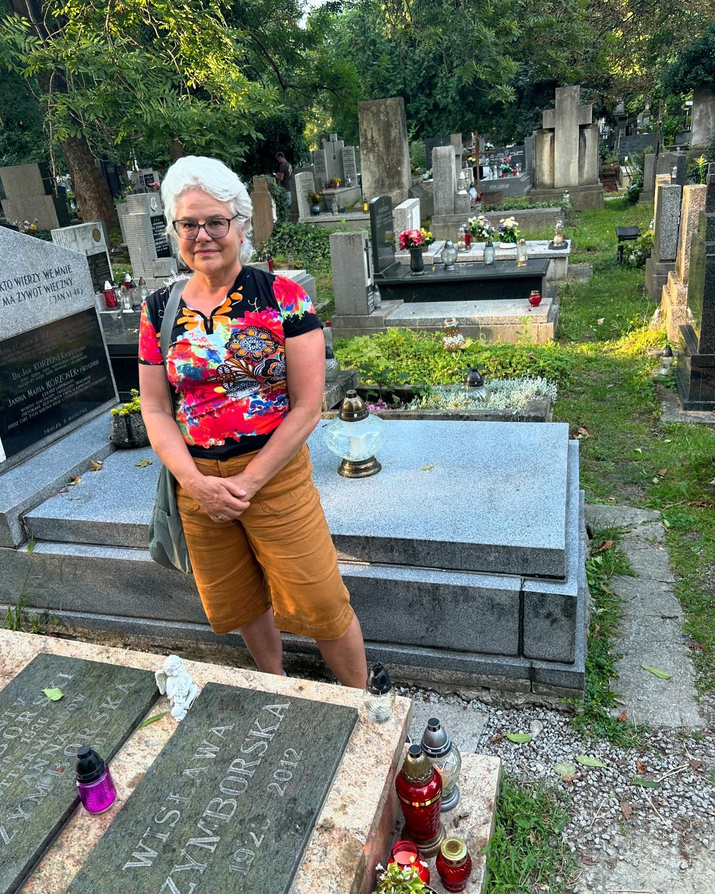 On Krakow Szymborska pilgrimage.