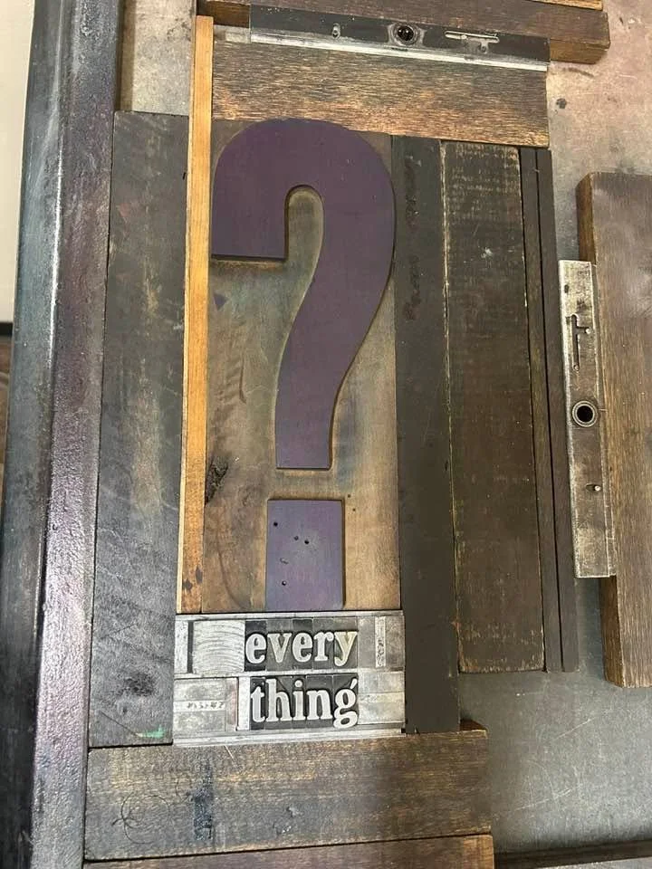 I guest taught a colleague&rsquo;s zine class this week&mdash;here are some of the covers and titles these newbie typesetters came up with&hellip;