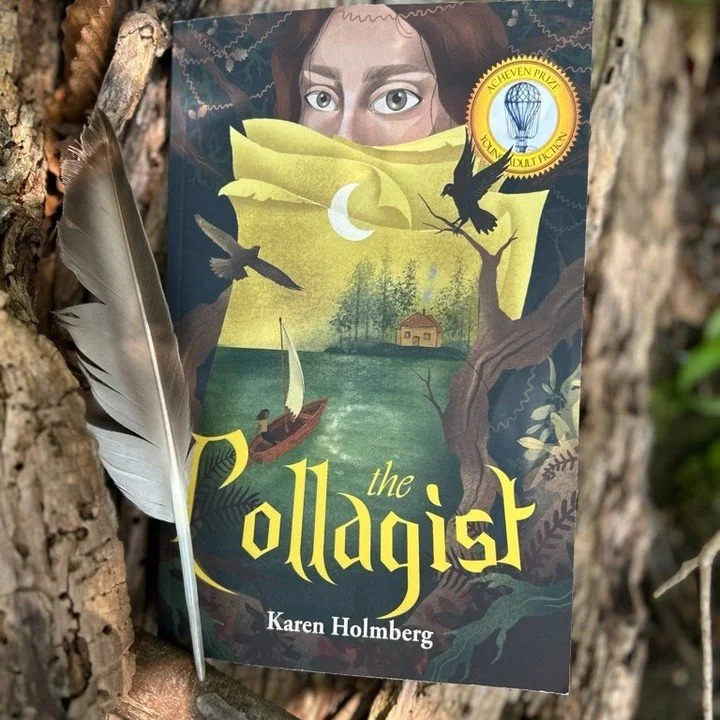 The Collagist launches today! Thanks to Jaynie Regal and all the folks at Fitzroy Books who bring books and readers together...