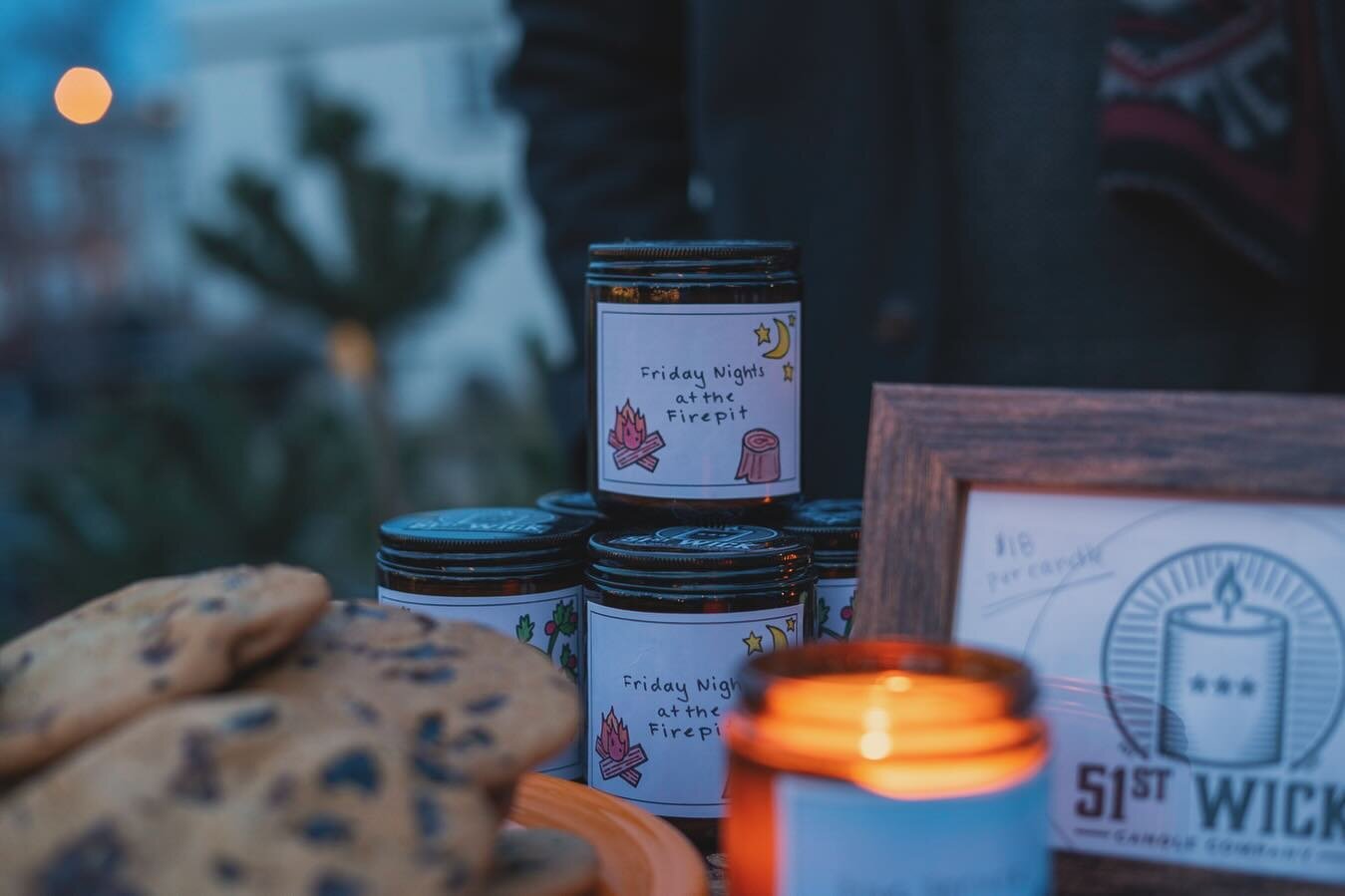 Thank you everyone who visited us yesterday at the @edgewoodcommunityfarm maker&rsquo;s market! We had such a great time meeting everyone and selling candles! 📸 @featherlightbjj