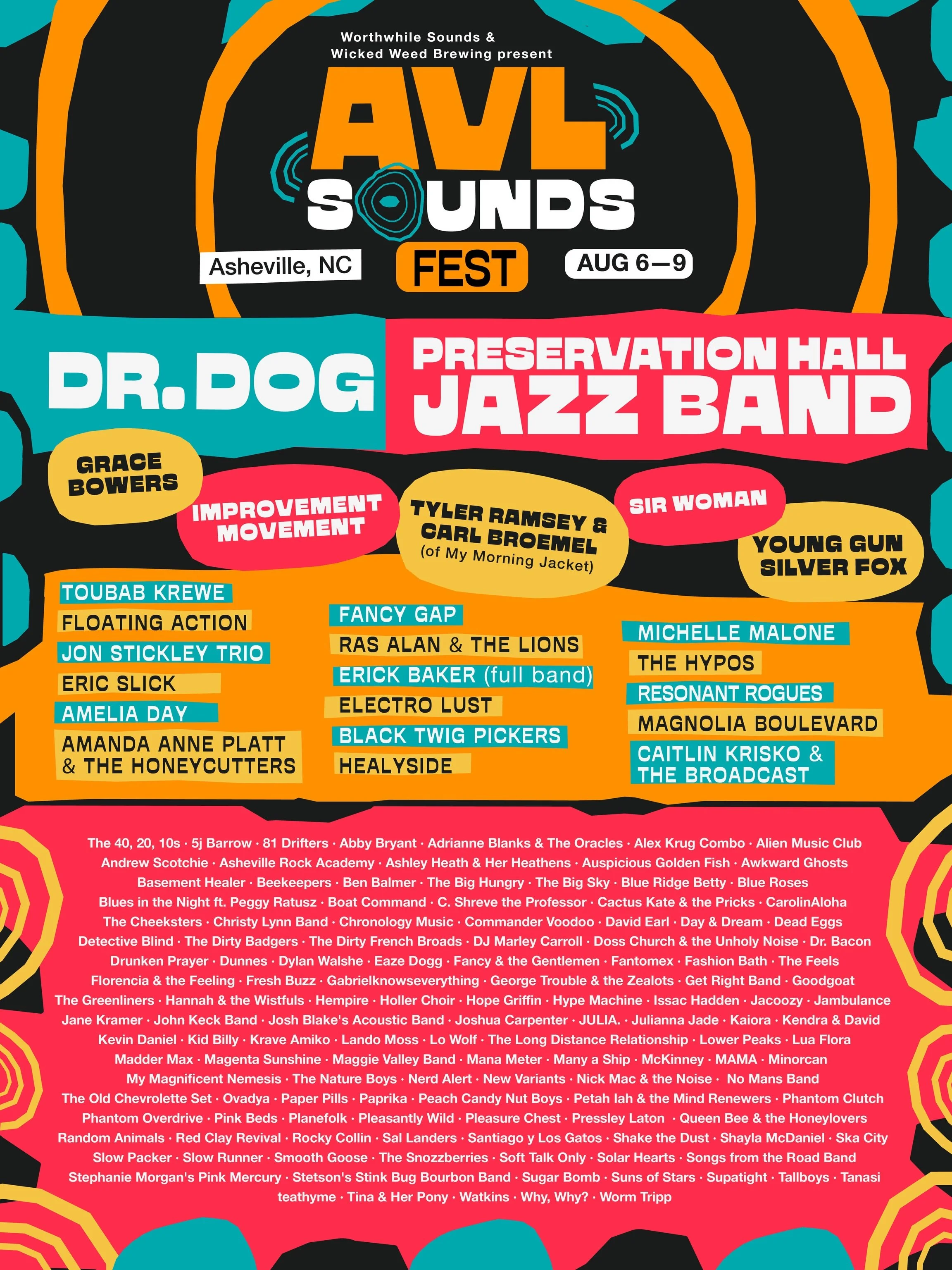 Excited to be a part of this years @avlsoundsfest Aug 6-9!