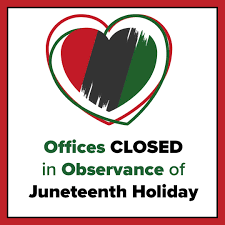 WICAA is Closed for Juneteenth