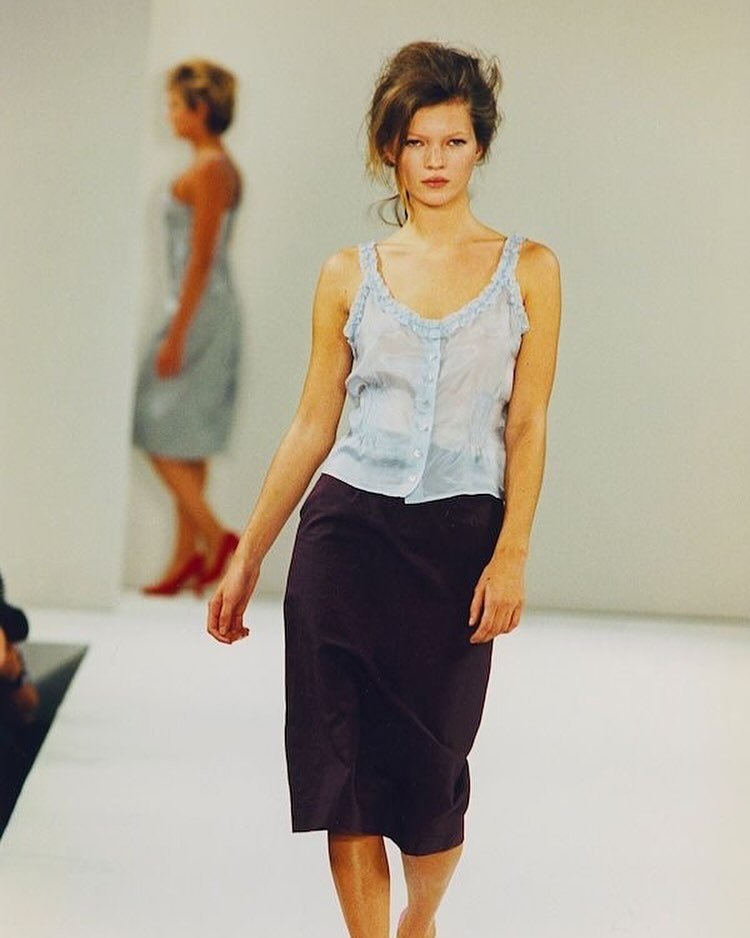 ss 1995 miu miu | kate moss