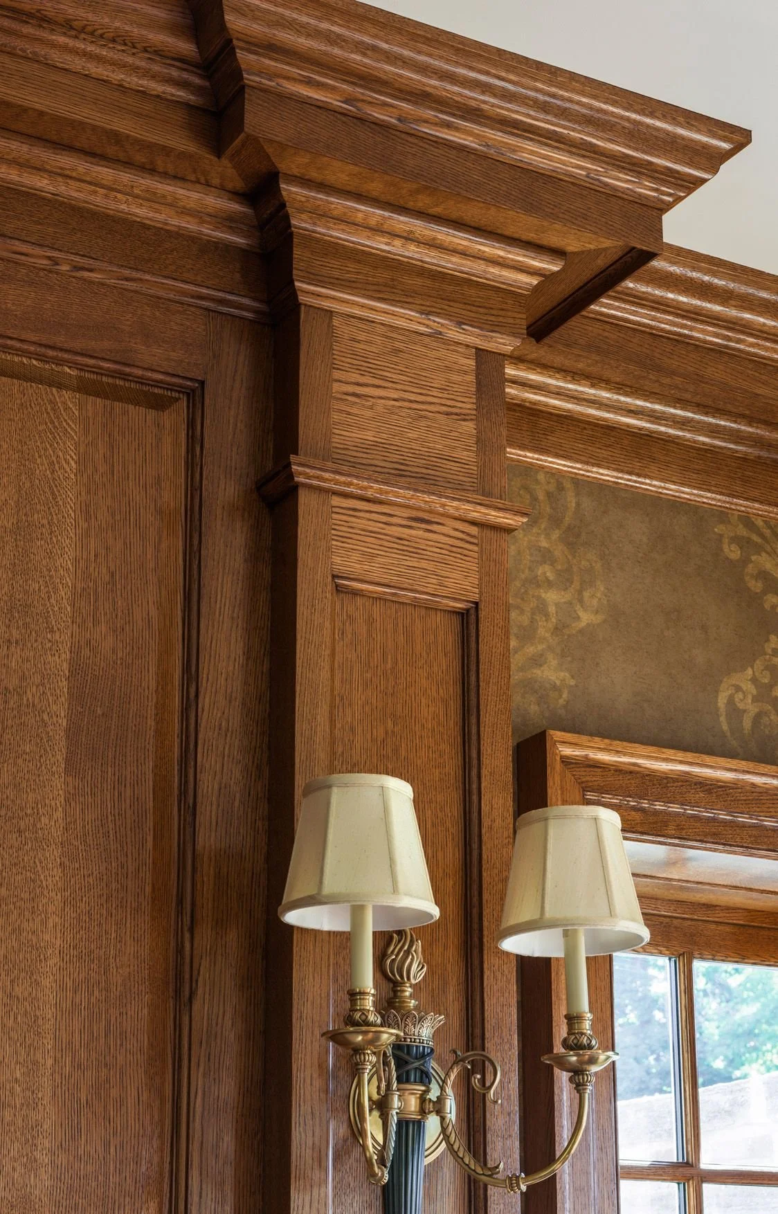 Original hardwood and cypress details in an older Lafayette home worth restoring