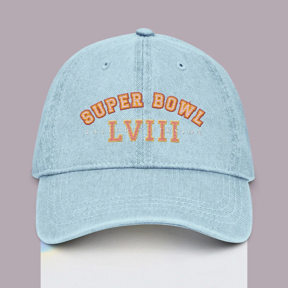 Taylor Swift Football Club Denim Dad Hat — Shelby Youtsas  display picture 1
