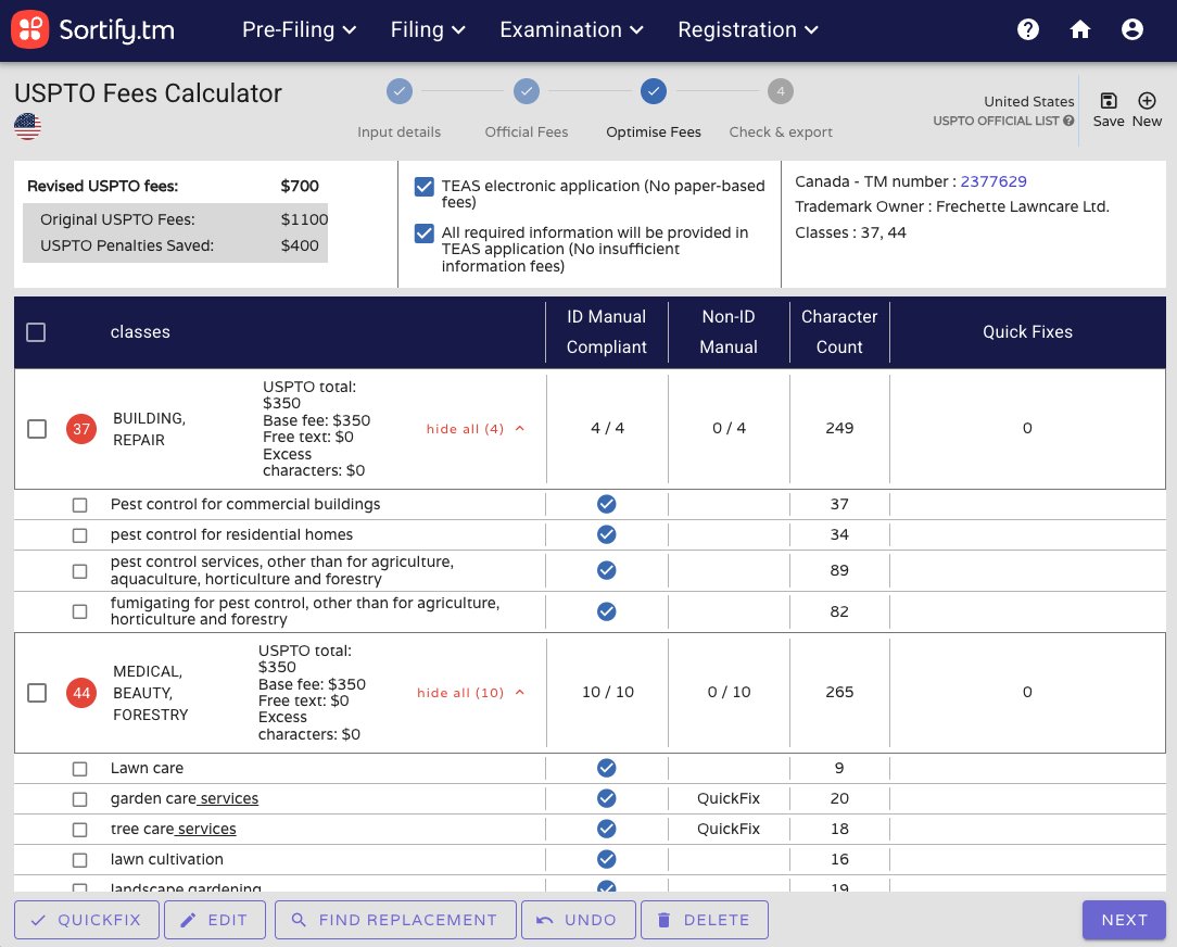 Launch of the USPTO Fees Calculator