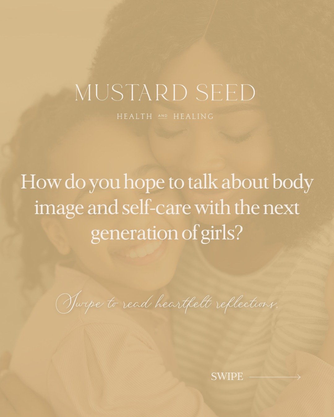 Body image and self-care are vital conversations for us as women, because let&rsquo;s be honest, body image starts so young. And now with social media? It&rsquo;s in our faces constantly. What others are wearing, eating, looking like, doing&hellip; i