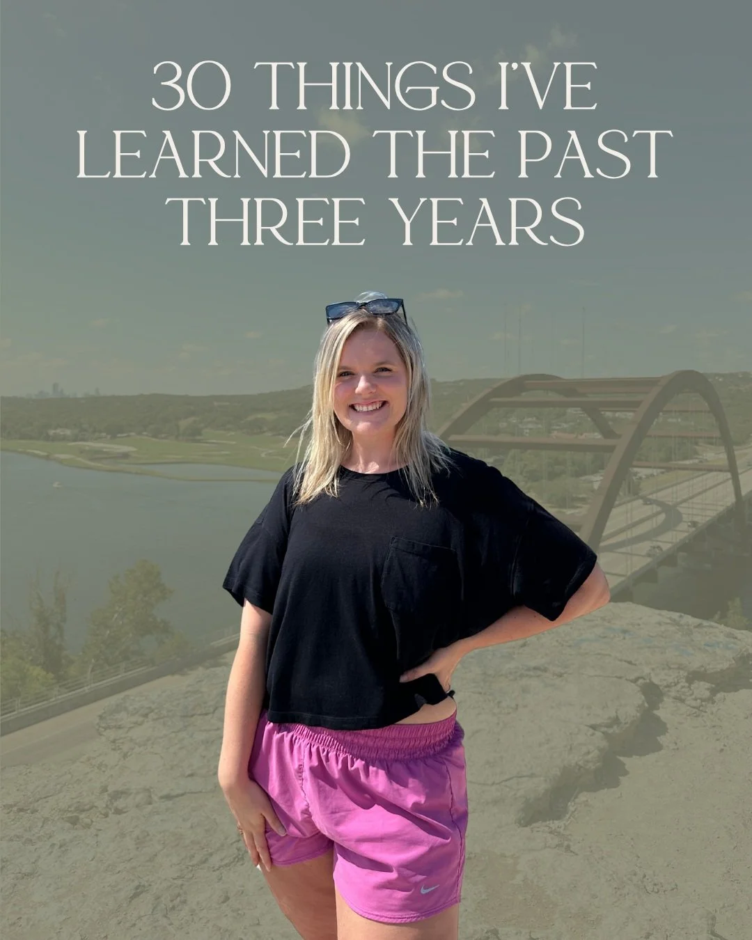 Three years ago, I moved to Austin and, in a lot of ways, started a new chapter on my own, which I never planned.

It&rsquo;s been an adventure&mdash;one that has taught me more about myself, life, and what it really means to grow, while giving me a 