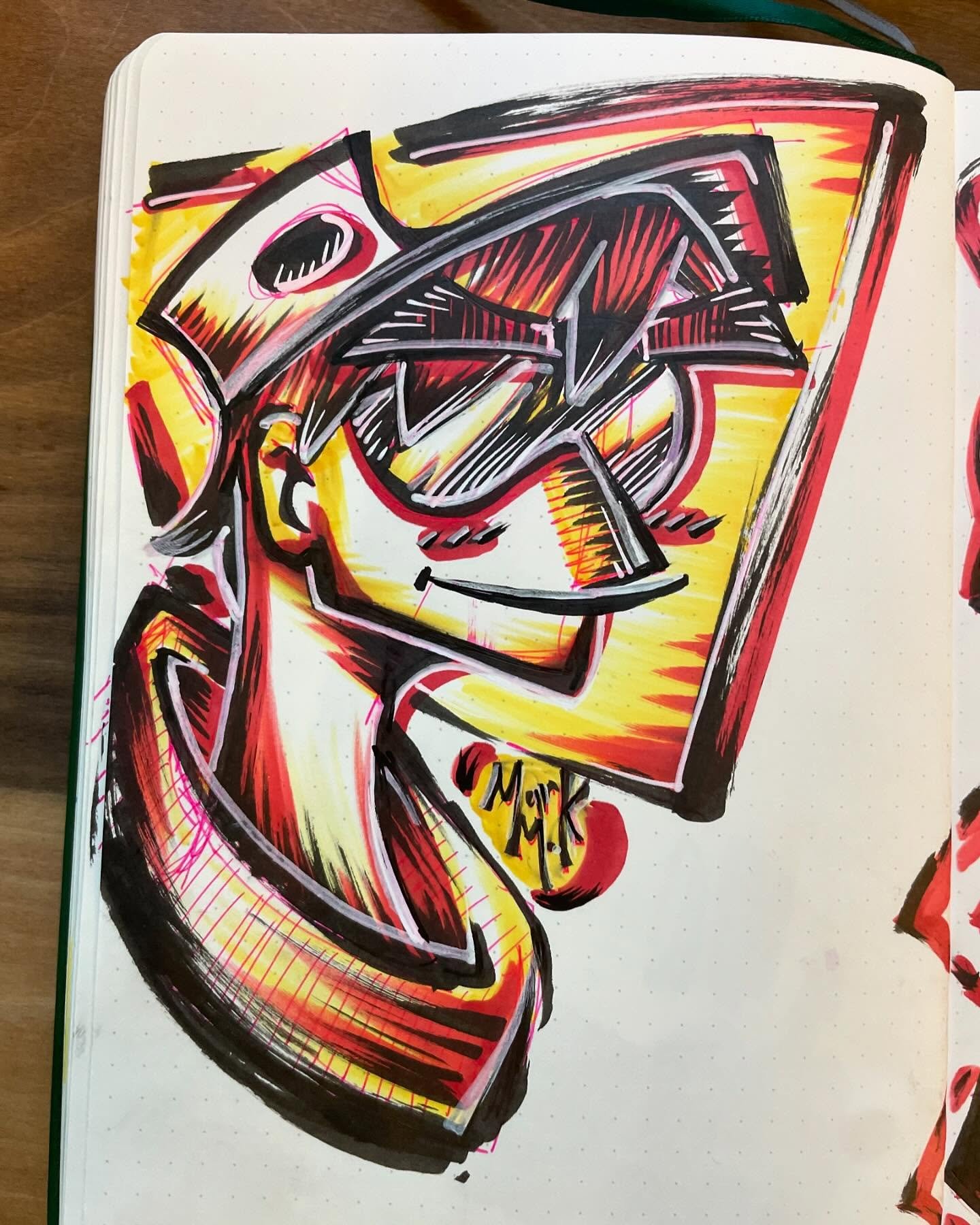 The Coolest Guy Alive 😎, Ink and Marker, Dec 2024

A funky sketch I did over my lunch break. I&rsquo;ve been practicing speed drawing, and I&rsquo;m proud to have finished this in 1 hour!

#drawing #art #sketch #originalcharacter #oC #illustration #