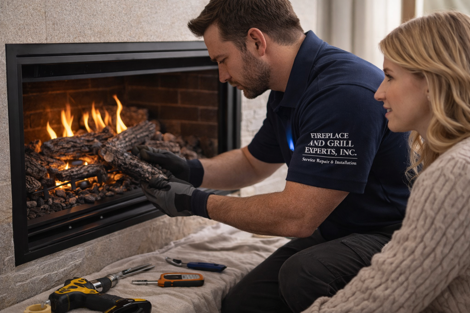Expert Gas Fireplace Installation
