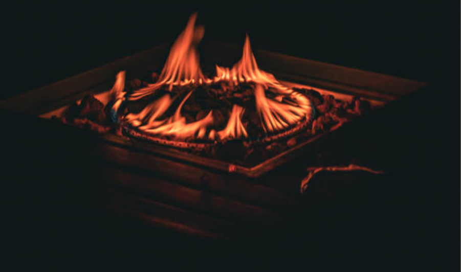 professional gas fire pit installation 