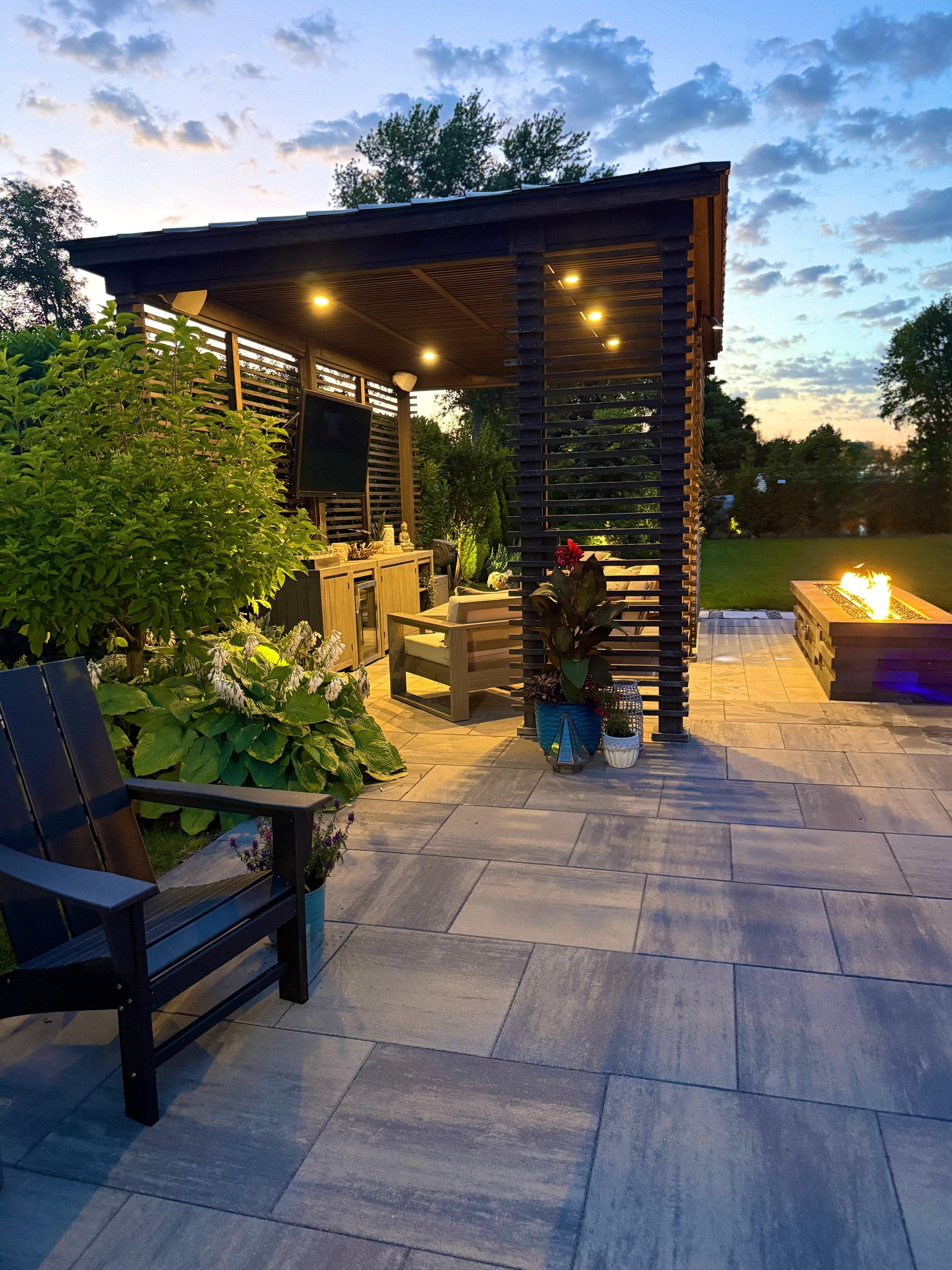 Gas Fire Pit Installation
