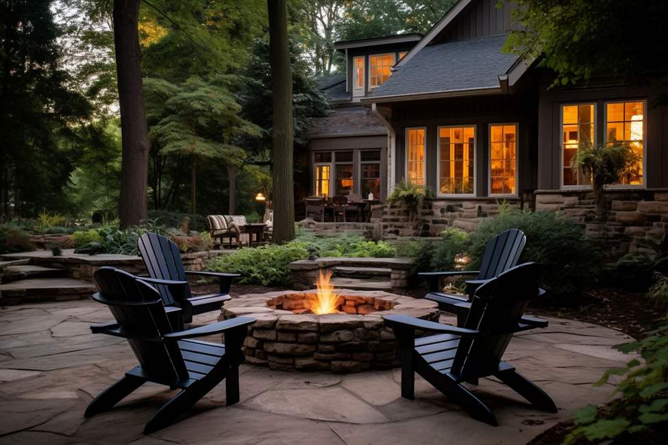 gas fire pit