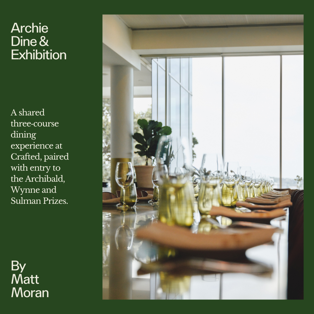 Ticket + 3-Course Archibald Menu