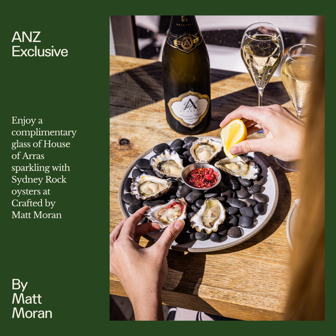ANZ Cardholder Special Offer at Crafted by Matt Moran 