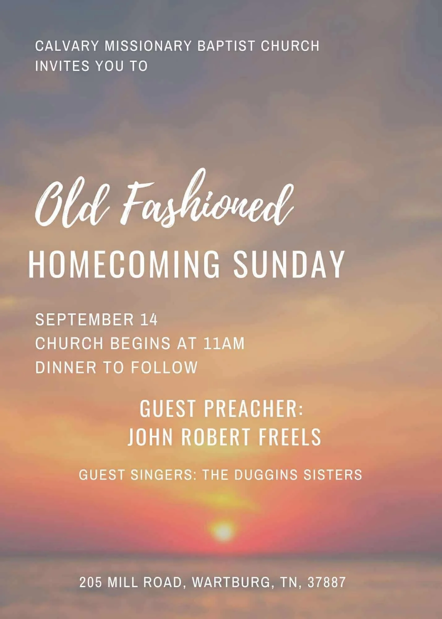 Homecoming and old fashioned day