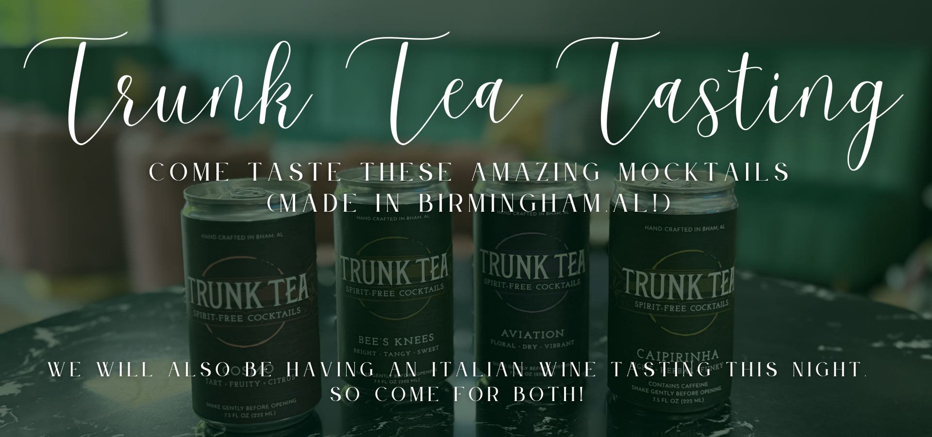 Free Trunk Tea Tasting