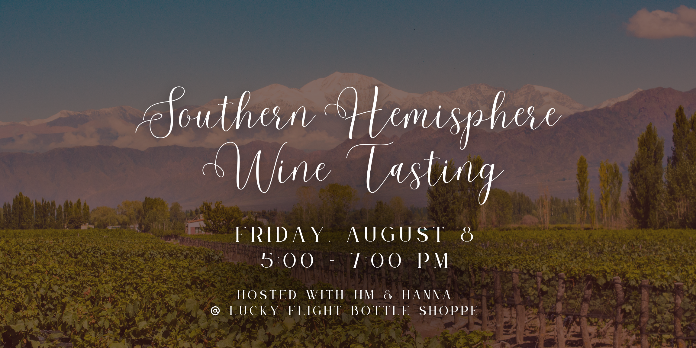 Southern Hemisphere Wine Tasting