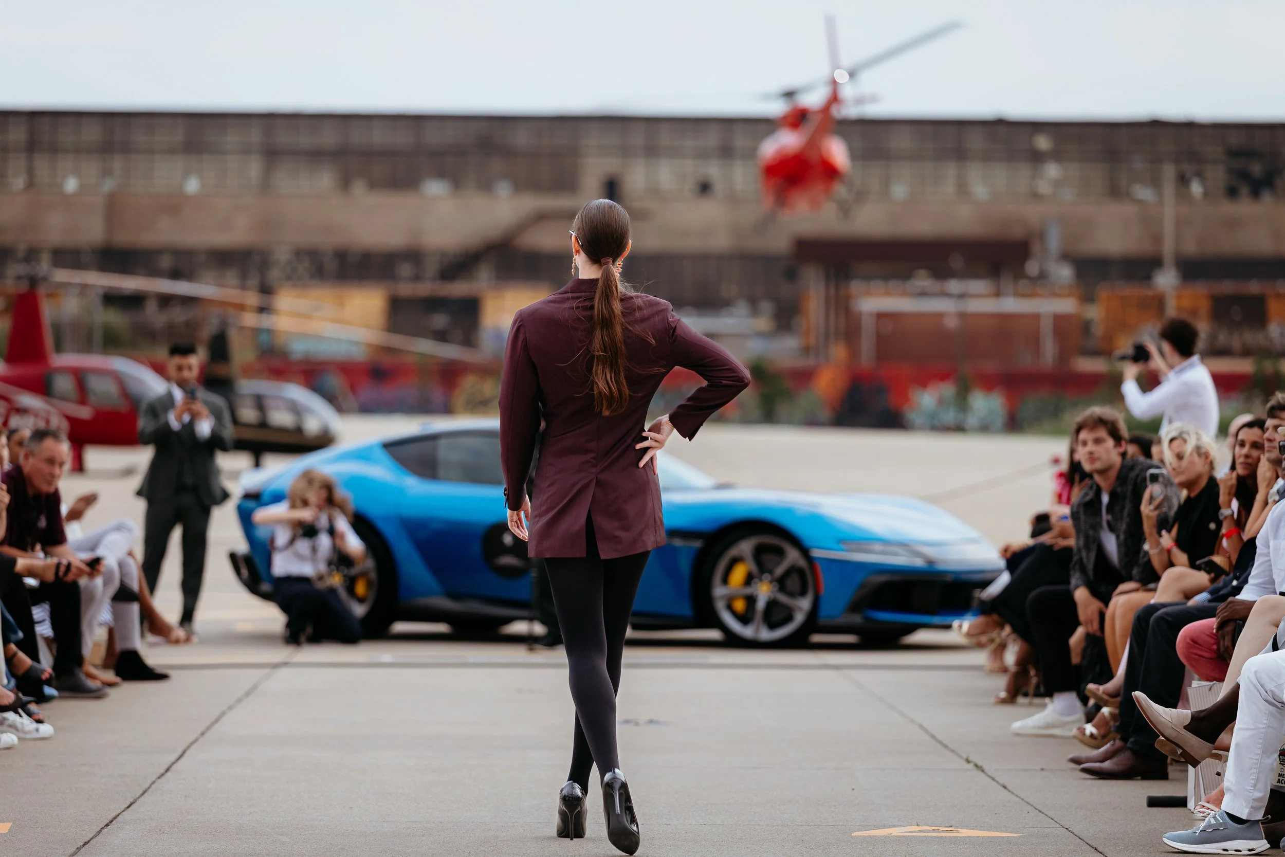 Ferraris on the Runway