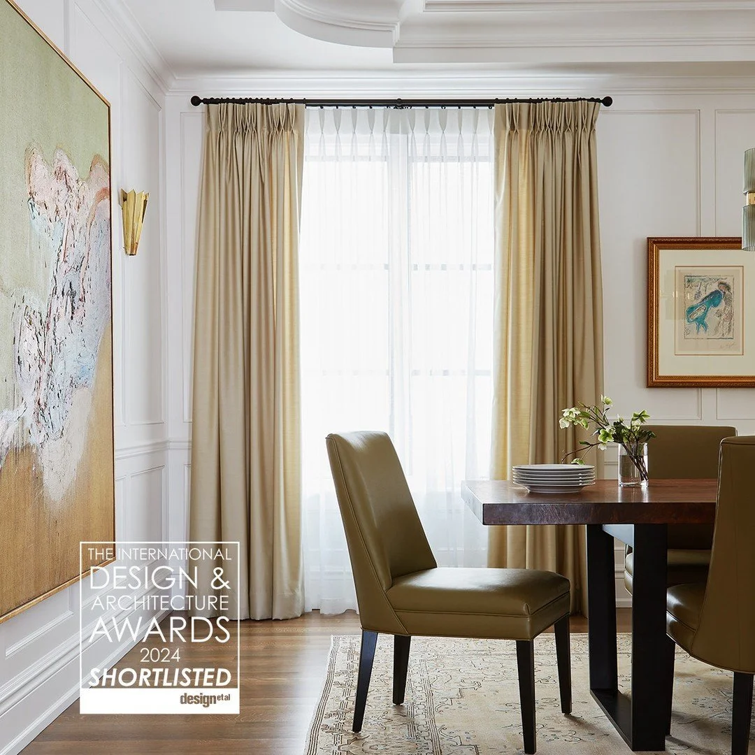 Beyond excited to share that we have a second project shortlisted for the 2024 International Design &amp; Architecture Awards! Our Lawrence Park project has been selected for the short list in the Interior Design Scheme - Canada category. ⁠
⁠
Voting 