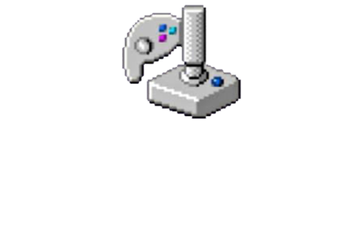 Pixelated graphic of a gray video game controller and a gray gaming console.