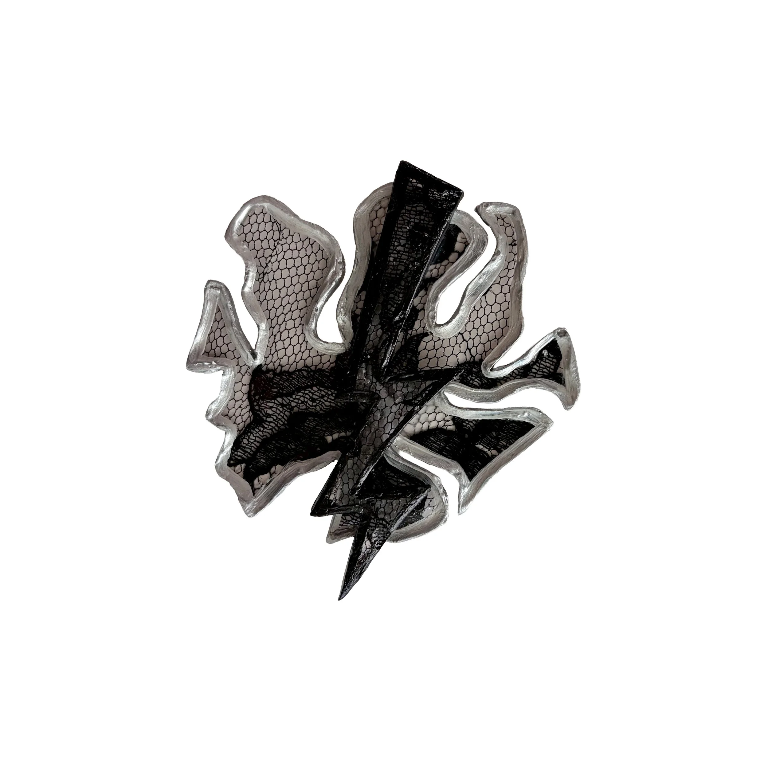 LIMITED EDITION LACE ROSE BOLT PIN 000316