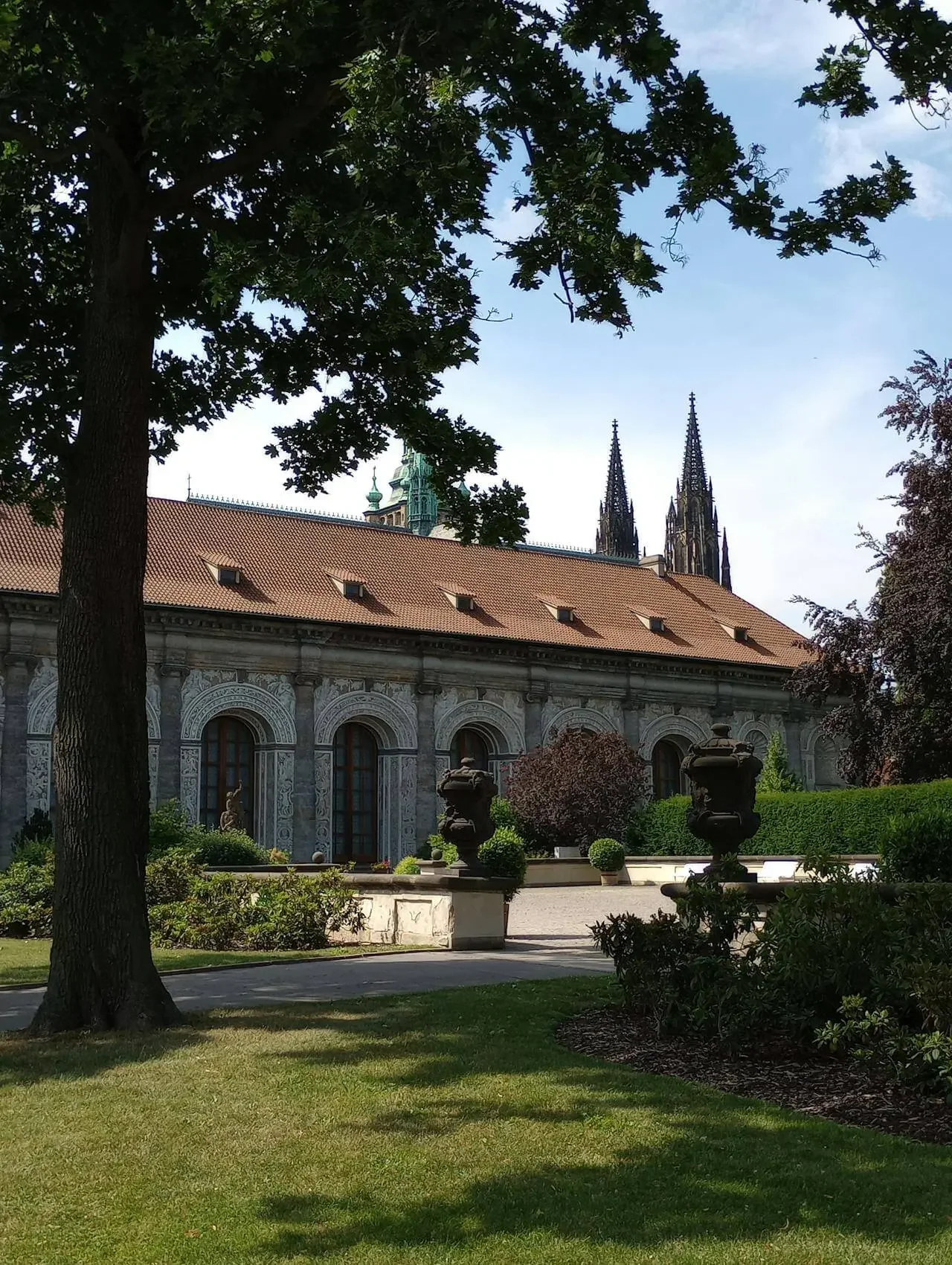 The Royal Garden of Prague Castle