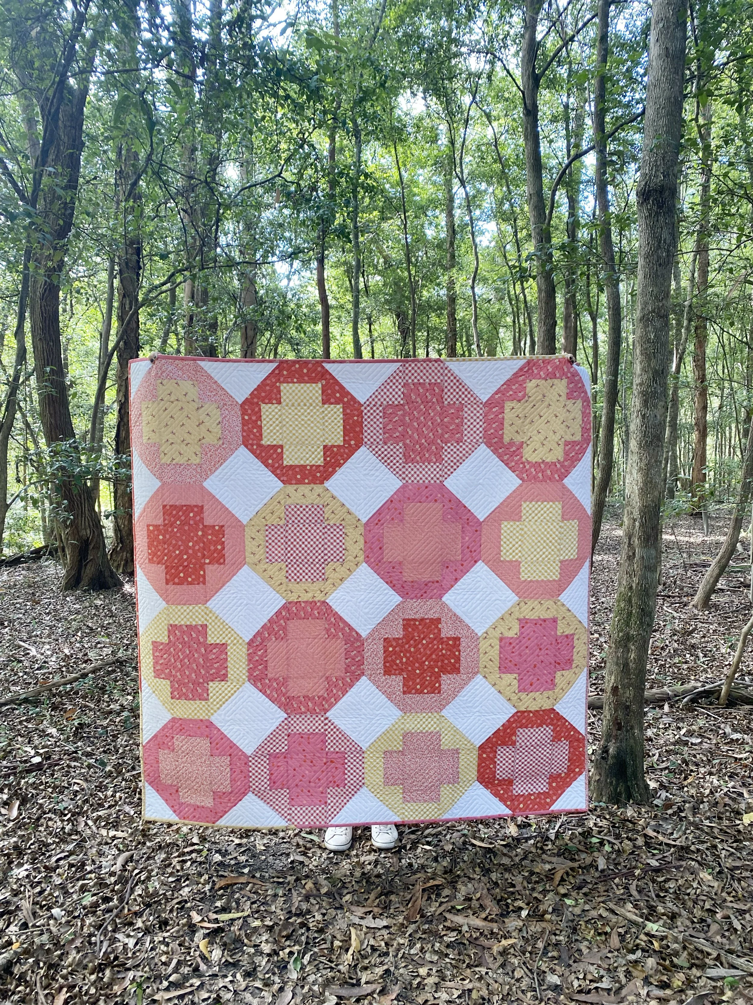 Ivy Quilt - Handmade Patchwork Quilt - A 'My Nanna Does That' Design