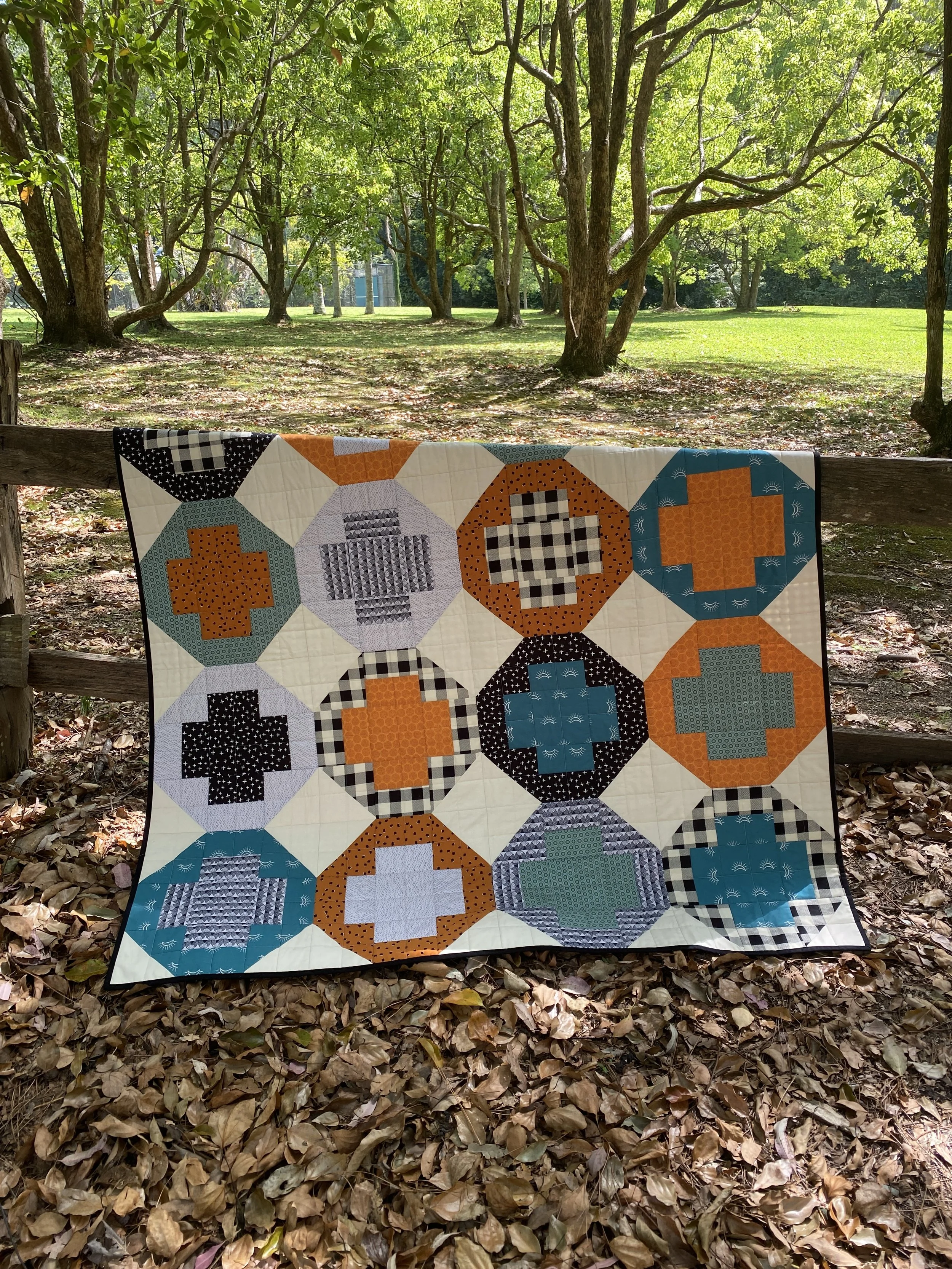 Ivy Quilt - Handmade Patchwork Quilt - A 'My Nanna Does That' Design