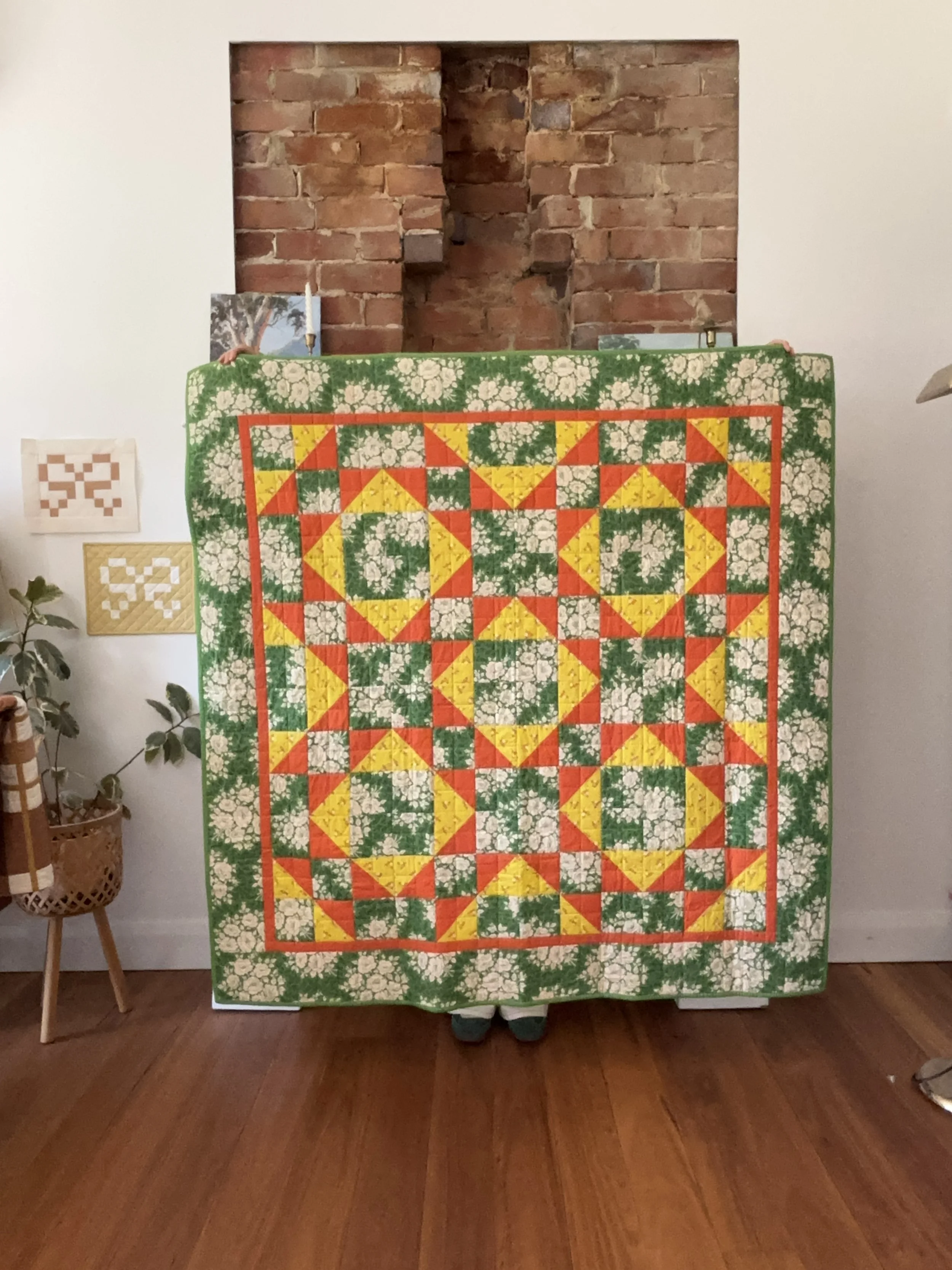 Mary Mary - Handmade Patchwork Quilt - A 'My Nanna Does That' Design