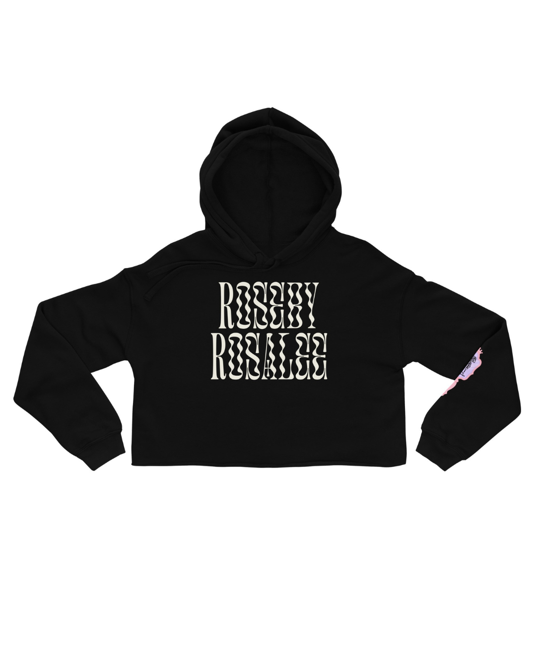Wavy Crop RBR Hoodie