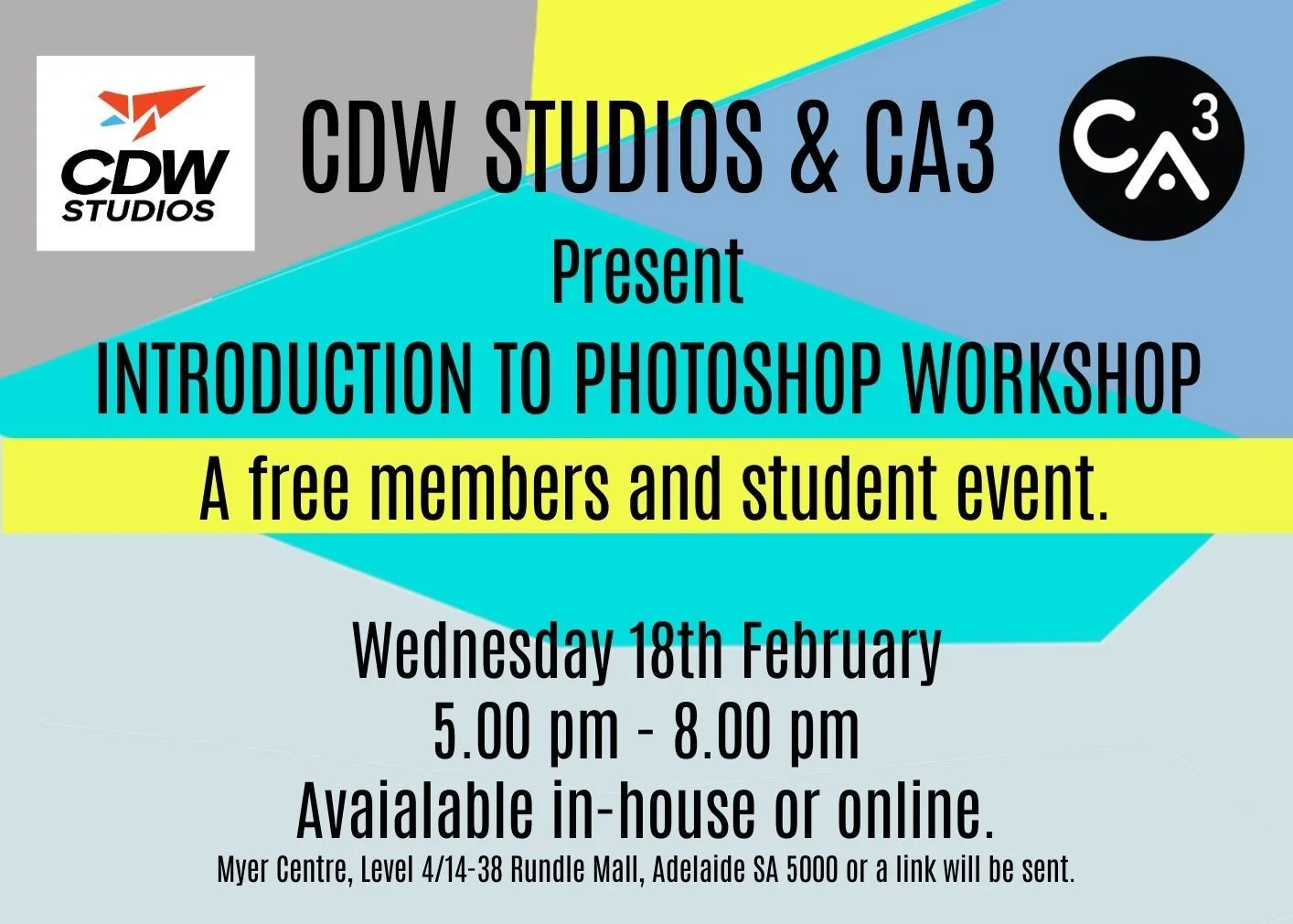 CDW Photoshop Workshop