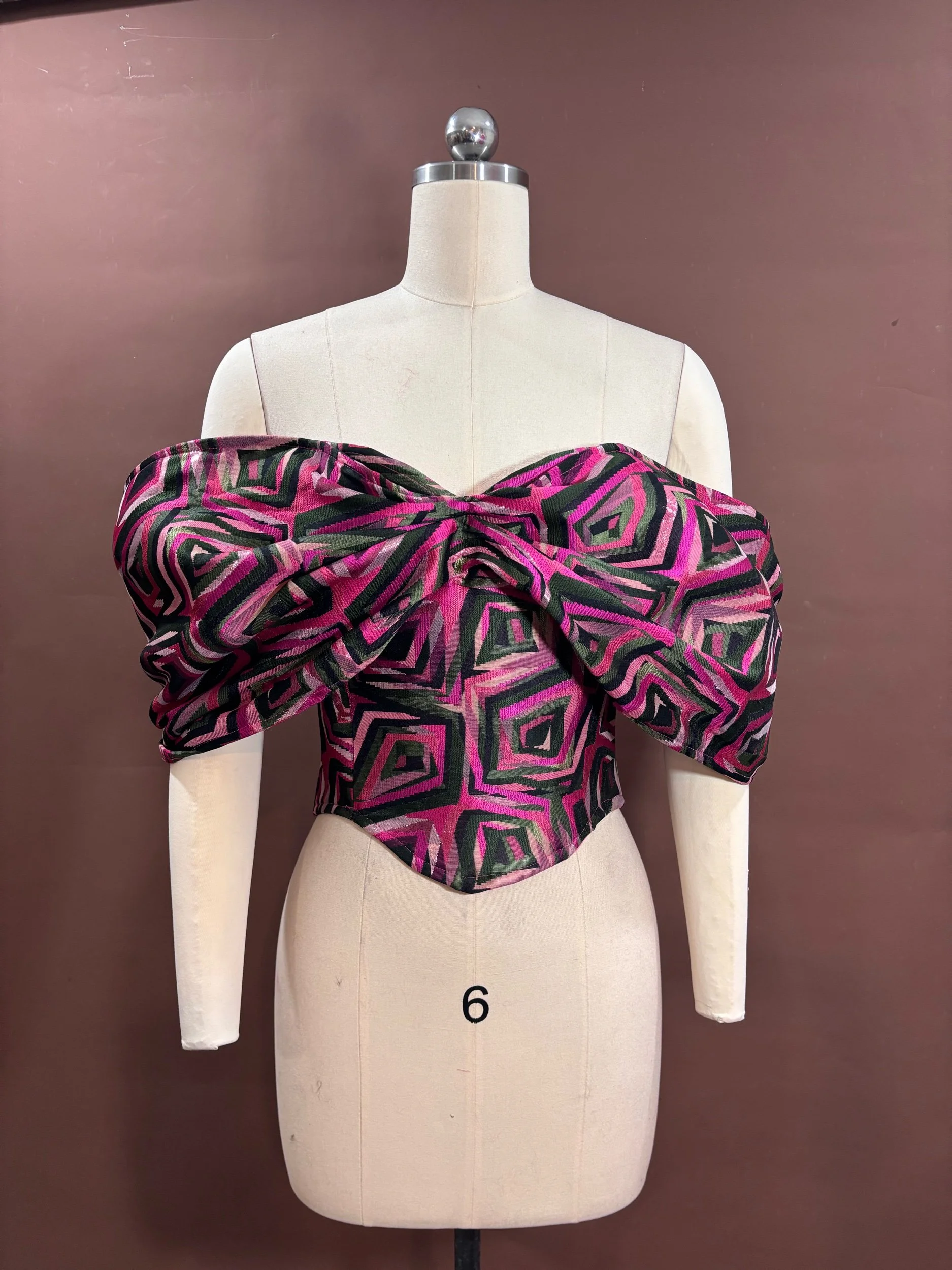 Taffeta Sweetheart Corset