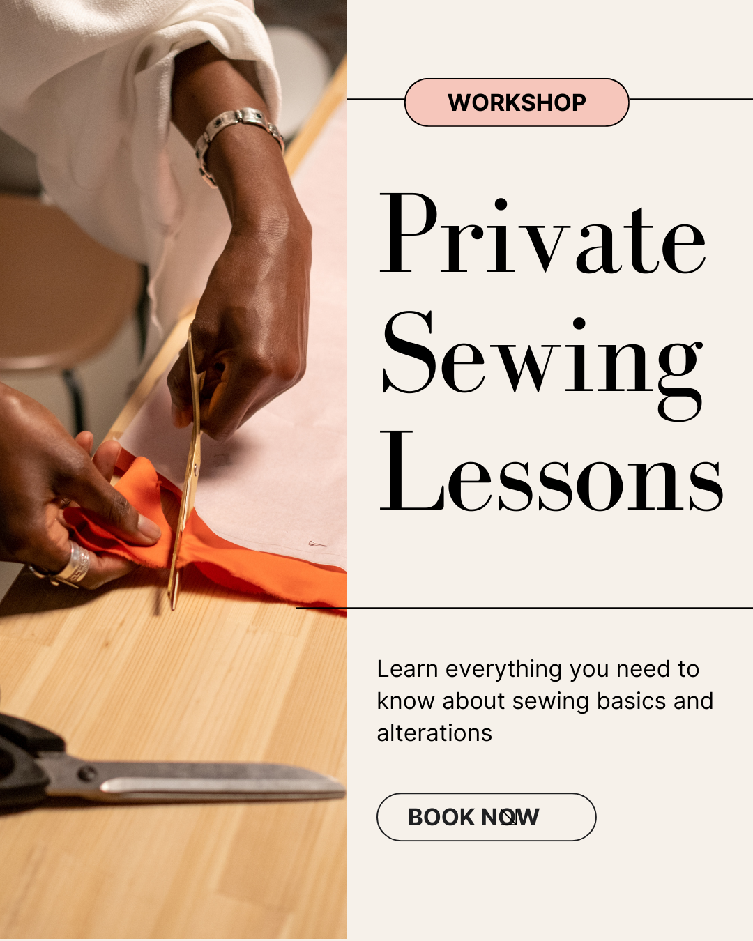 Private Sewing Workshop