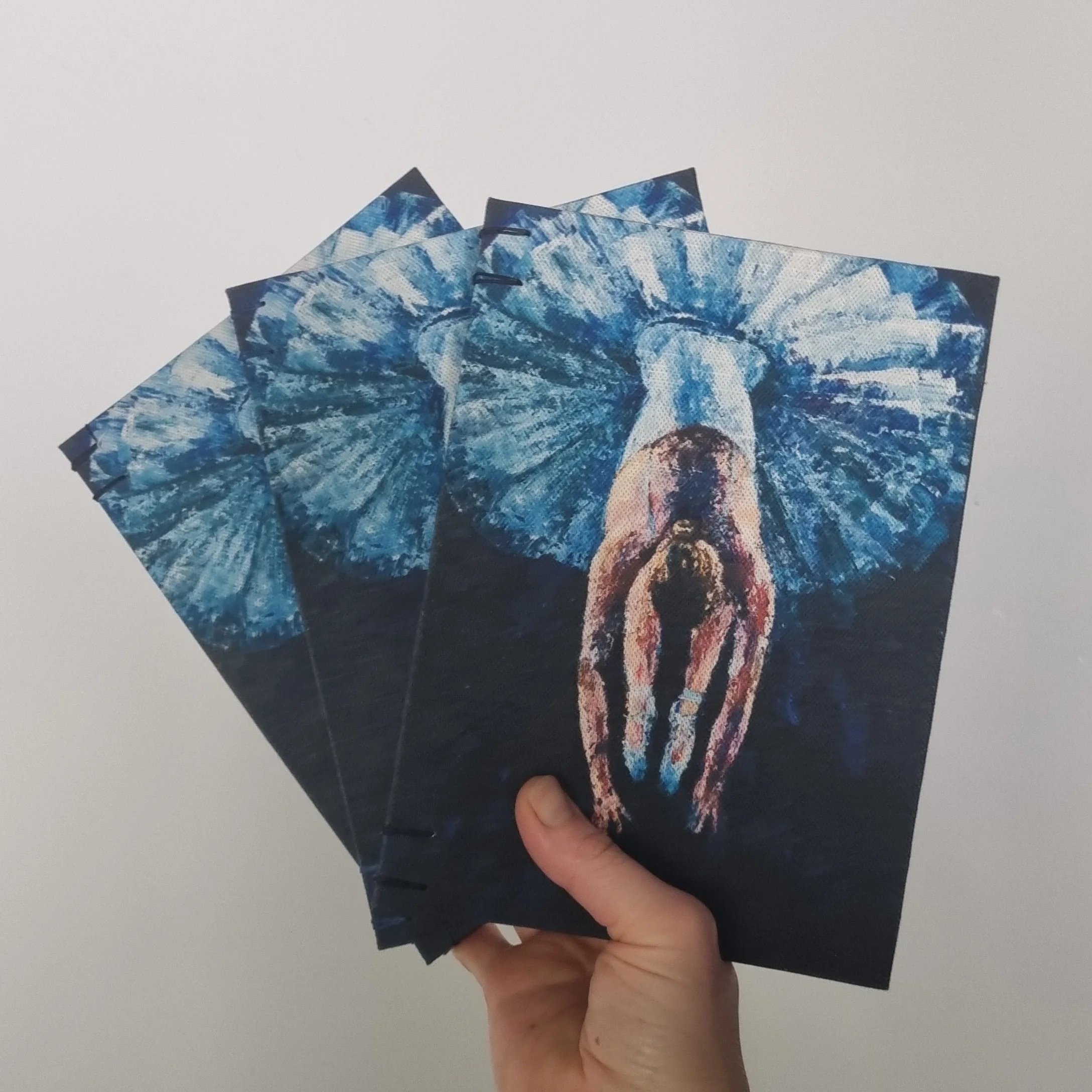 bound to love them handbound sketchbook watercolour journal suzanne ballerina