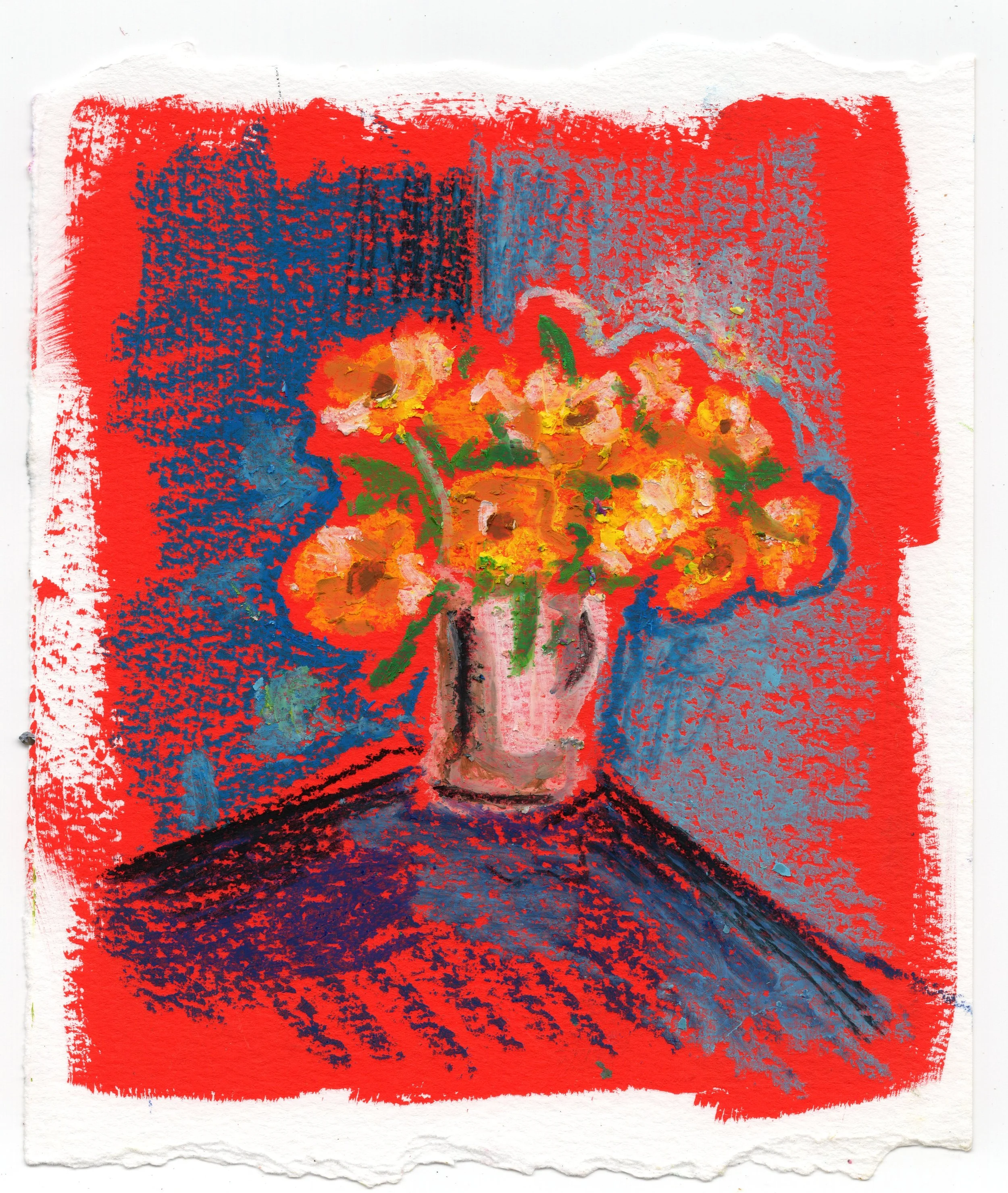 *SOLD* July 2 - A Blue Corner