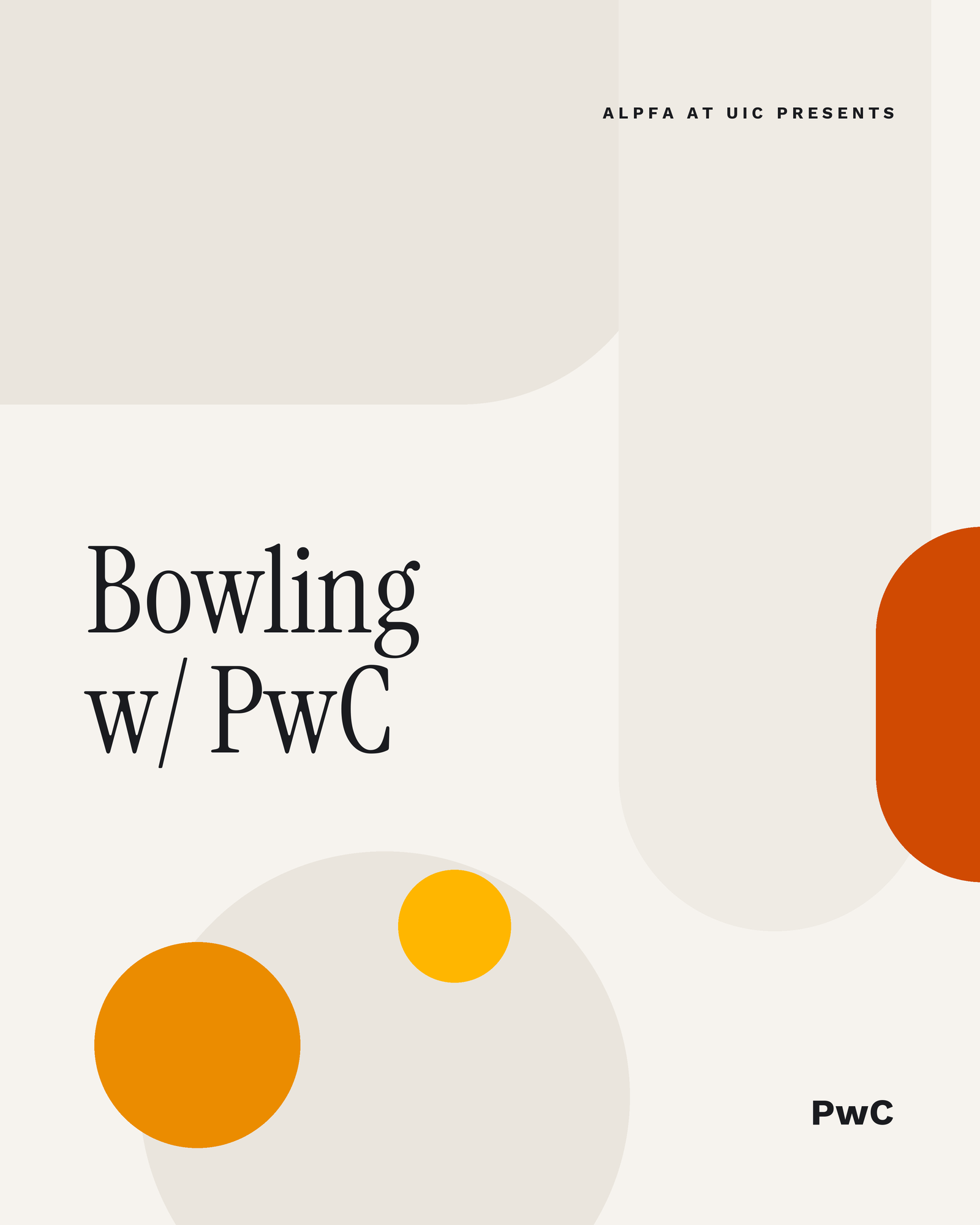 Bowling with PwC