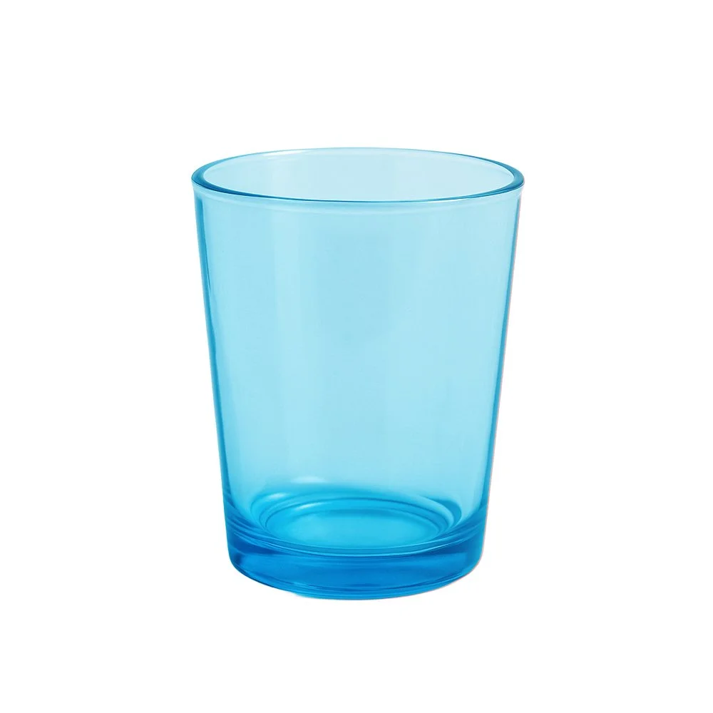 GLASS VOTIVE - BLUE