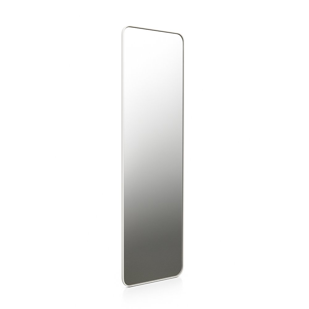 FLOOR MIRROR - WHITE FRAME