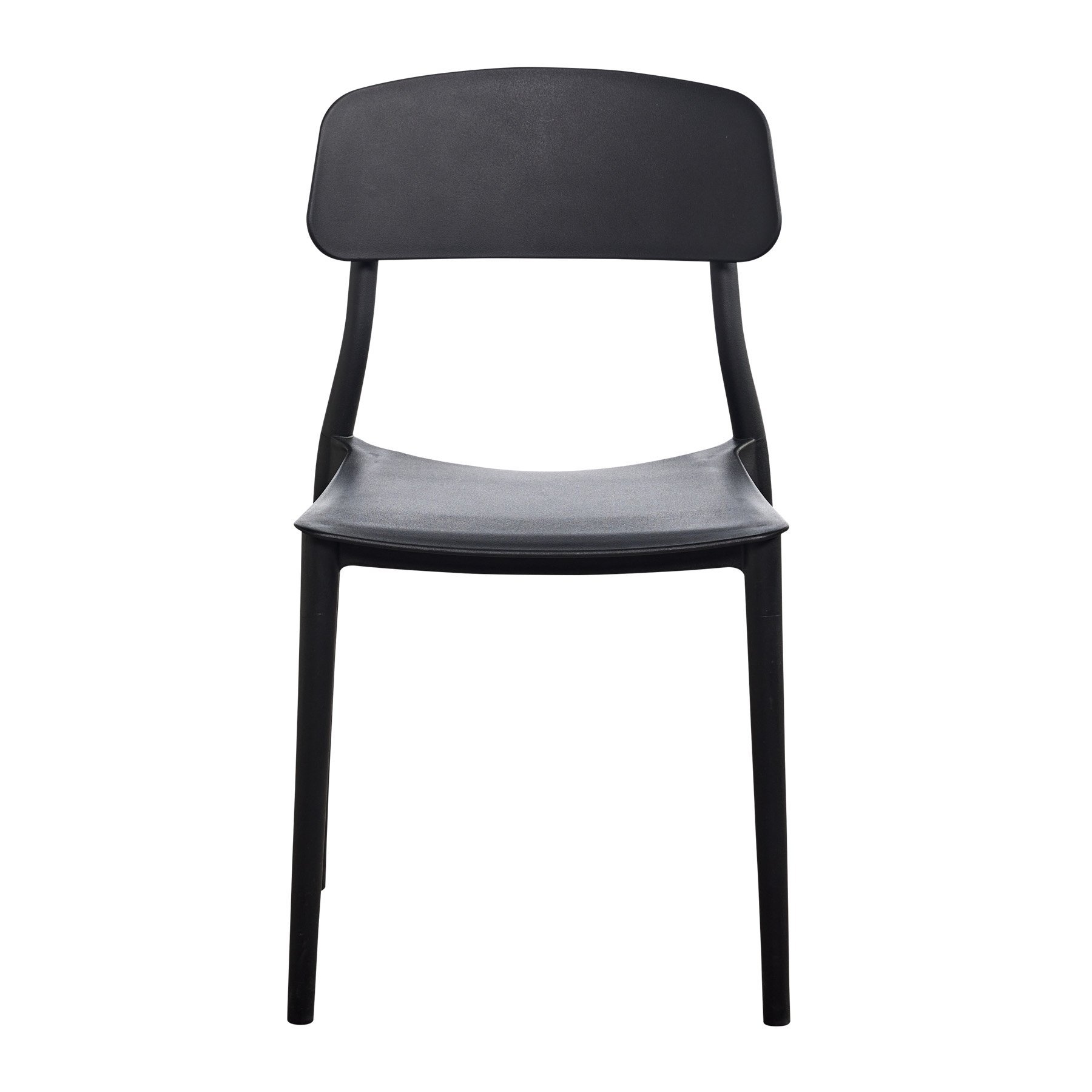 black alfresco dining chair