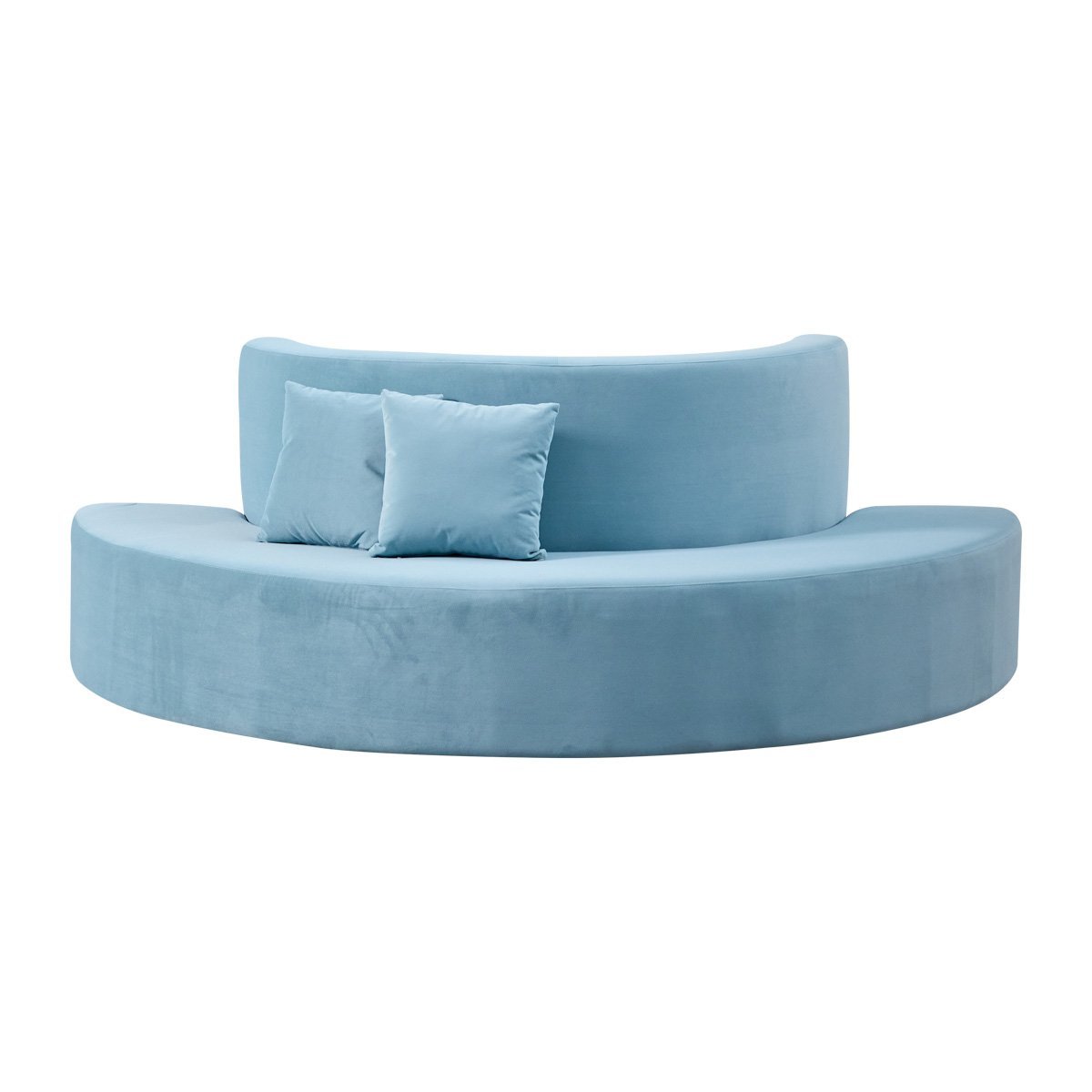 blue sofa