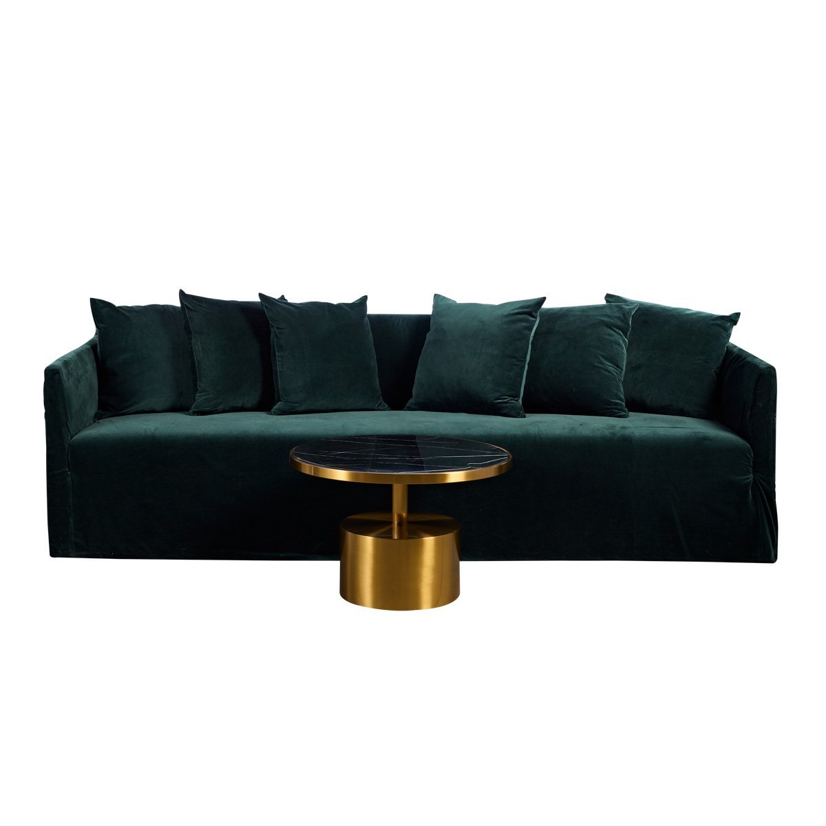 styled como sofa emerald